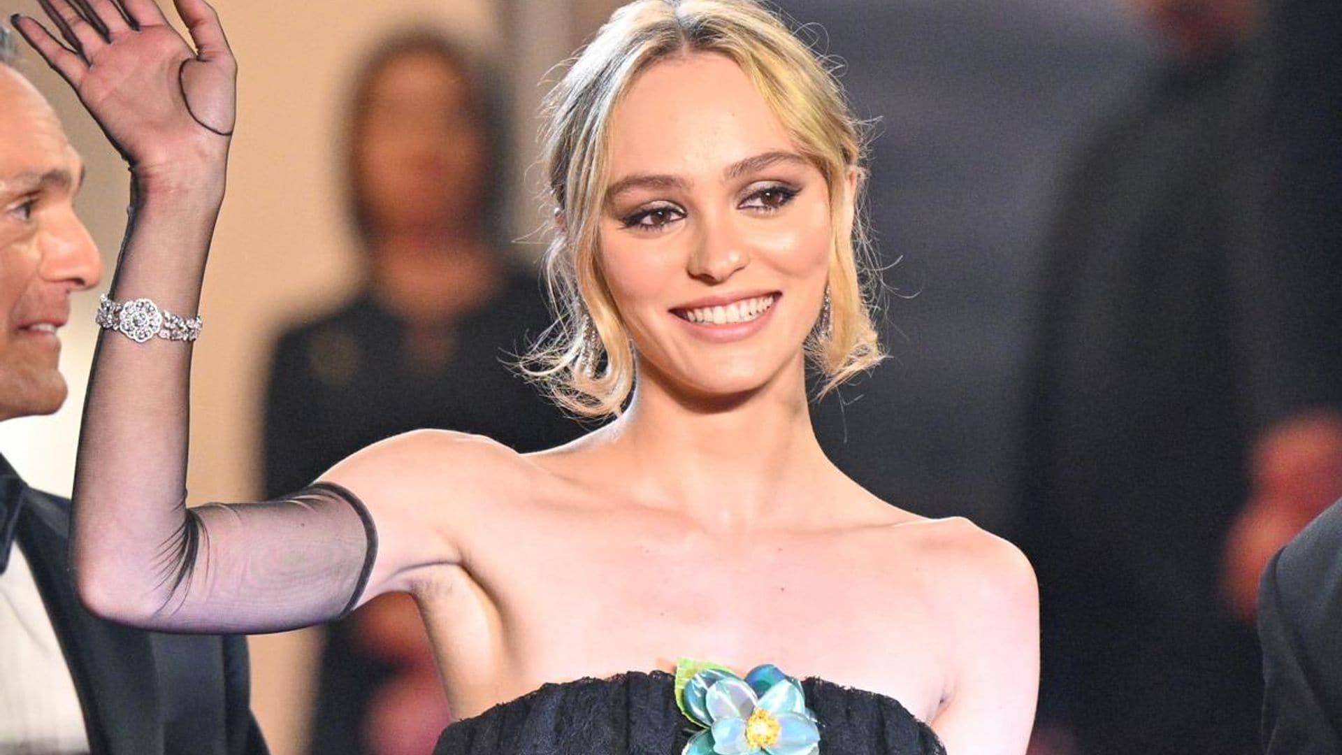 Lily-Rose Depp channels Christy Turlington in sequined Chanel minidress: See Pics