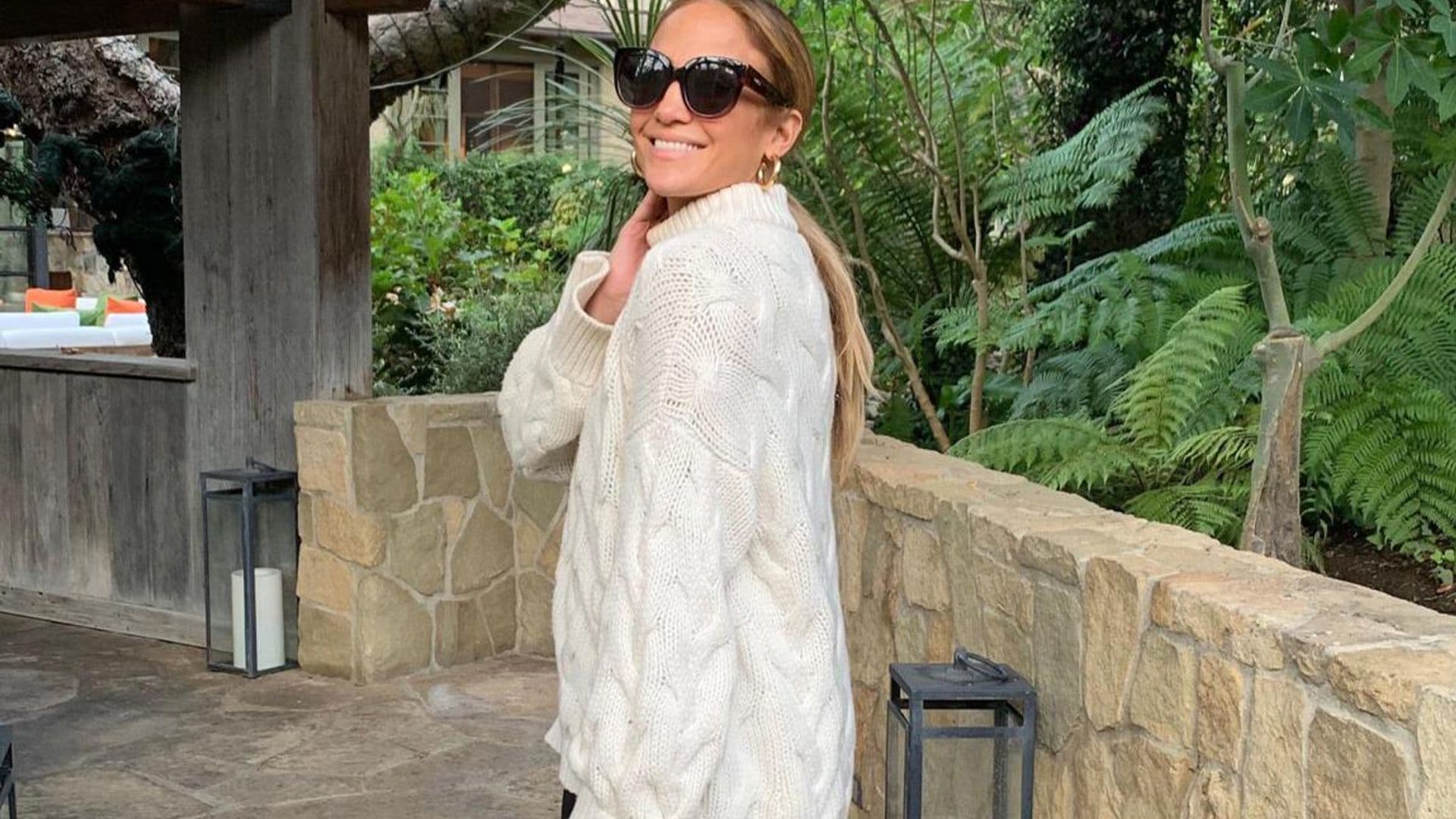 J Lo has a chic way of letting fans know ‘voting is always in style’