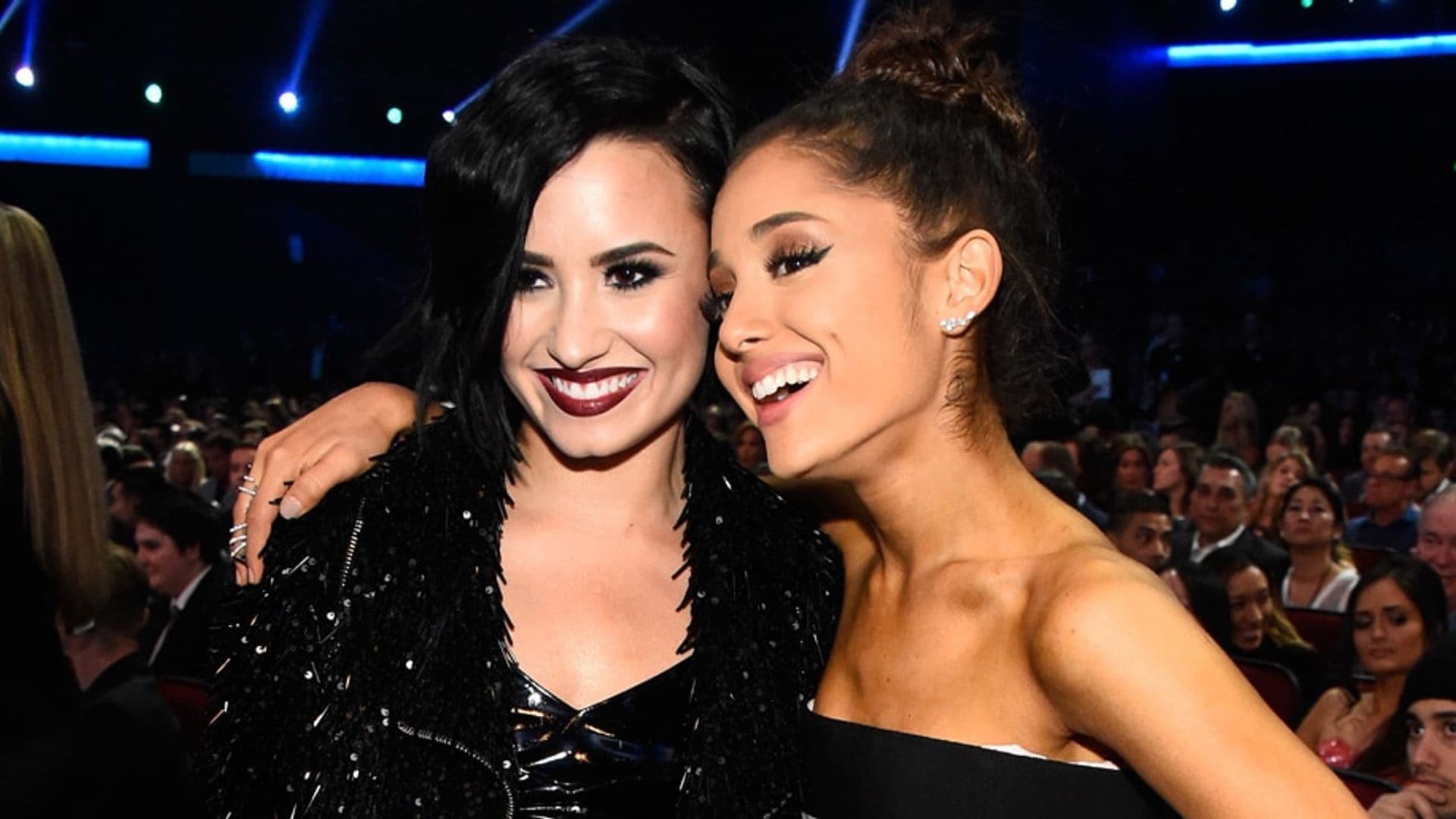 Demi Lovato celebrates her 27th birthday with Ariana Grande