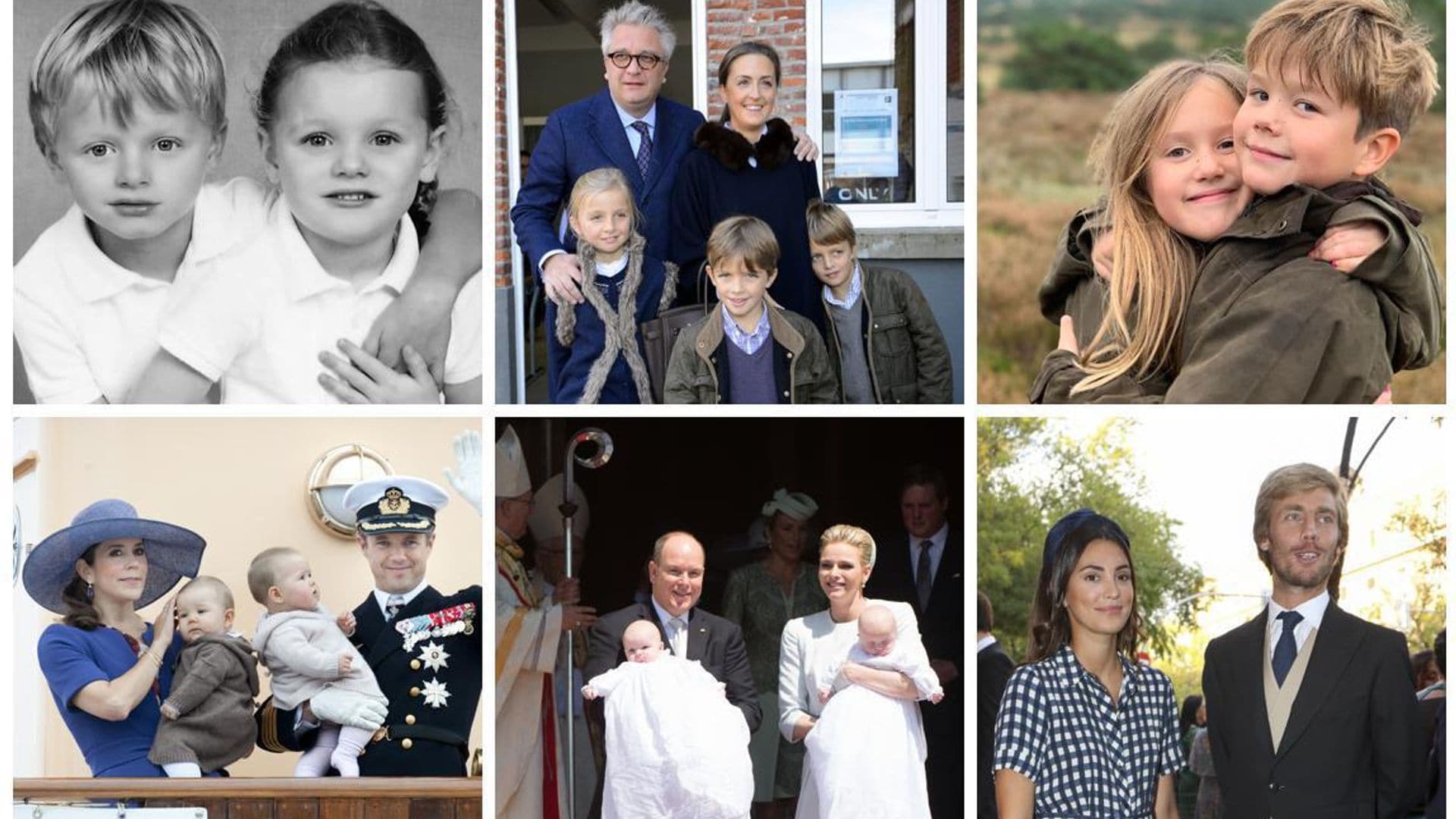 Royals who have their hands full with twins