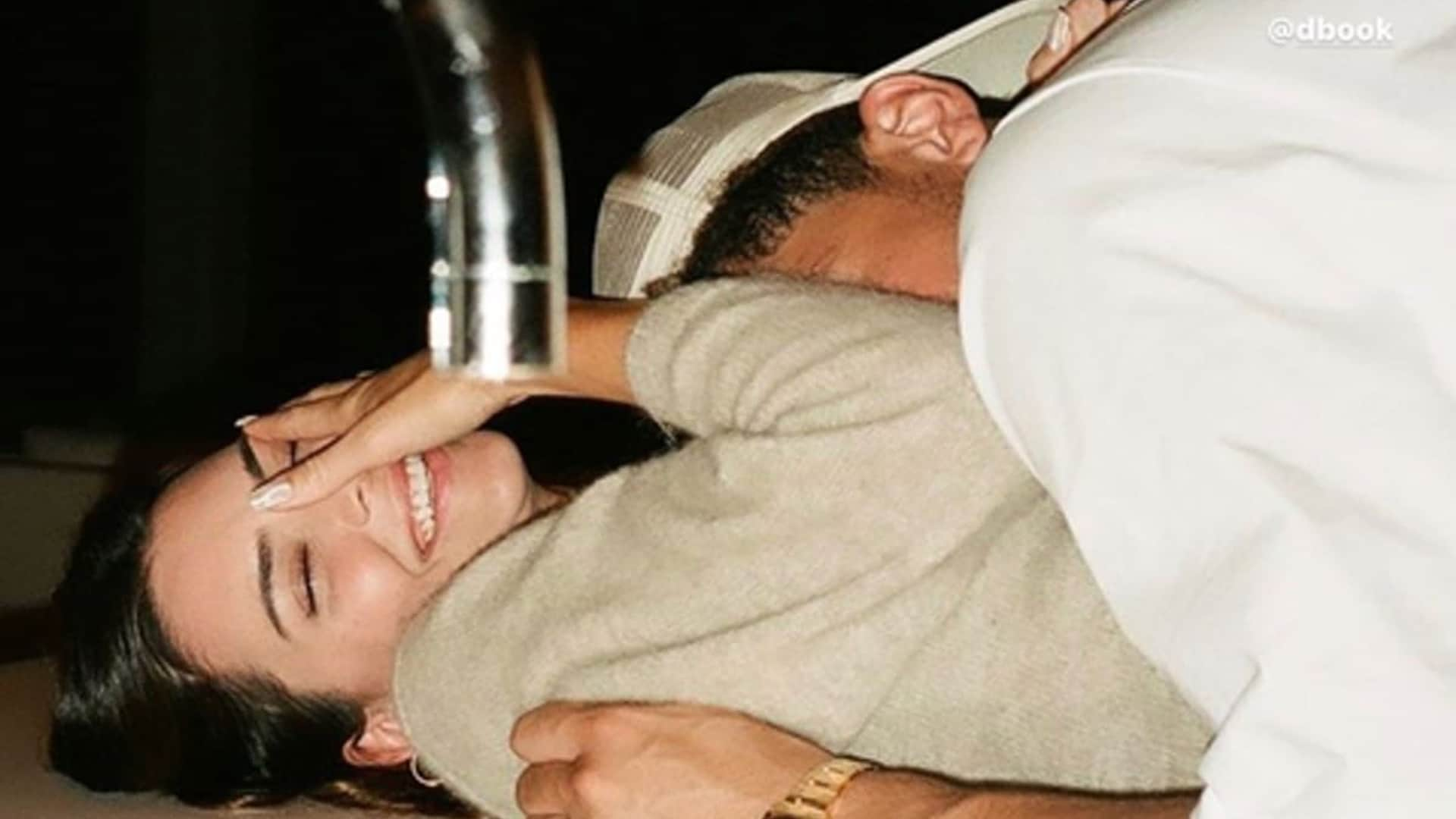 Devin Booker and Kendall Jenner cuddled up on Valentine's Day