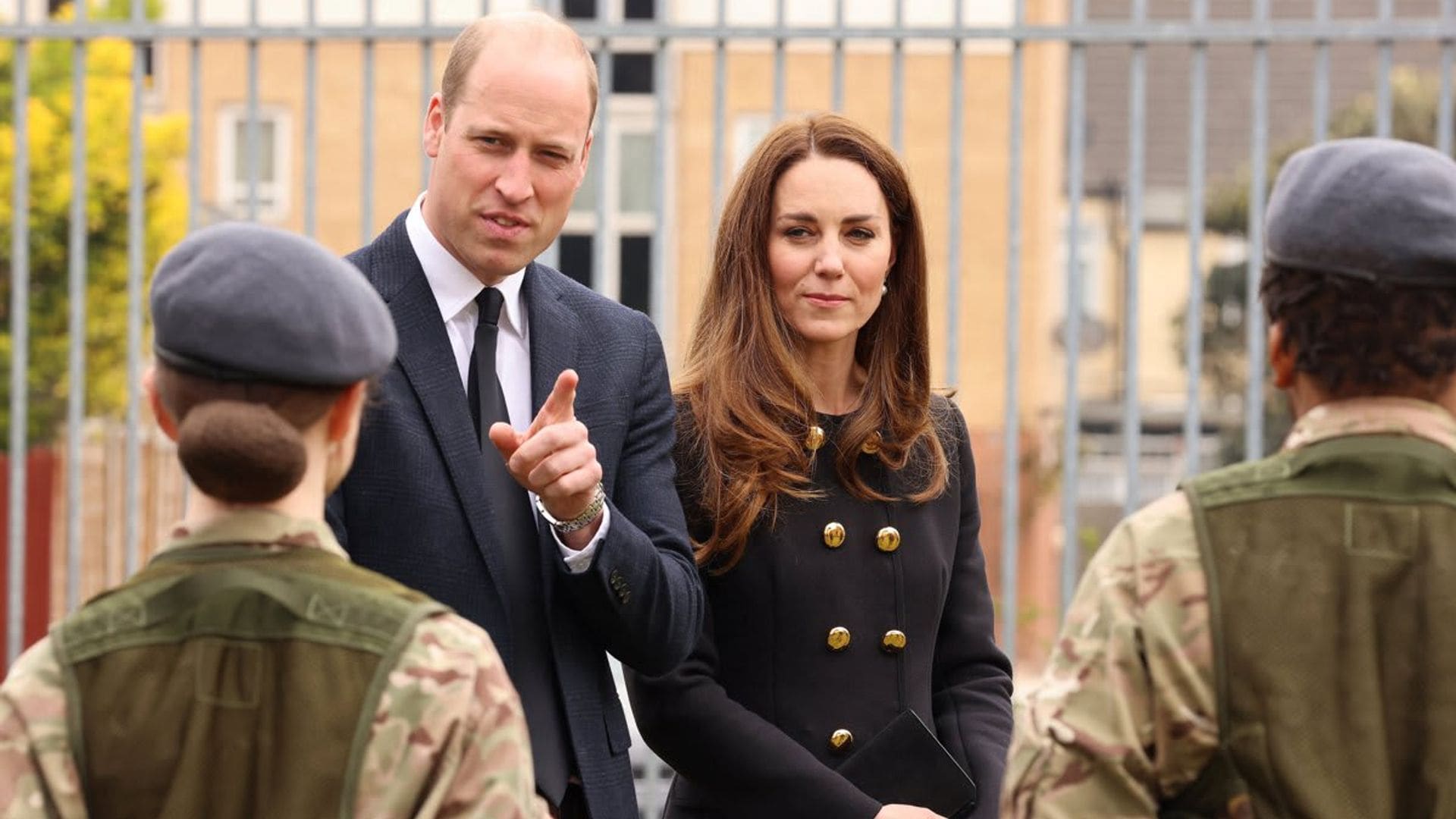 Kate Middleton and Prince William pay tribute to Prince Philip with first joint engagement since his funeral