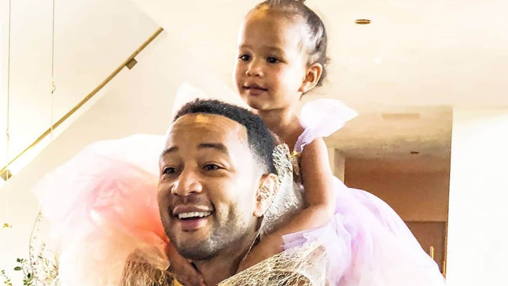 John legend reveals that he and his 3-year-old daughter love dancing to this artist