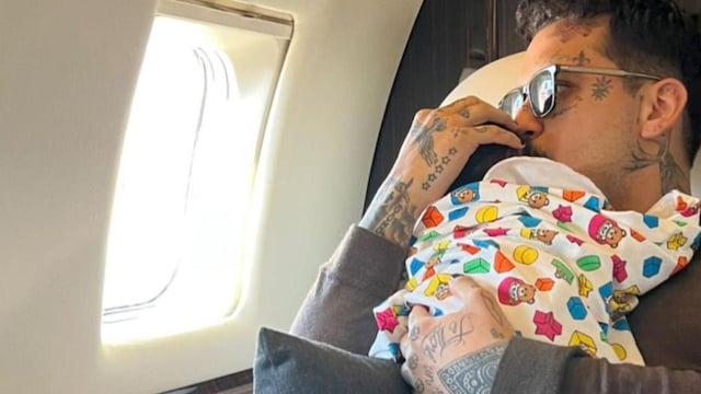 Christian Nodal and Cazzu take their newborn on a trip to Mexico