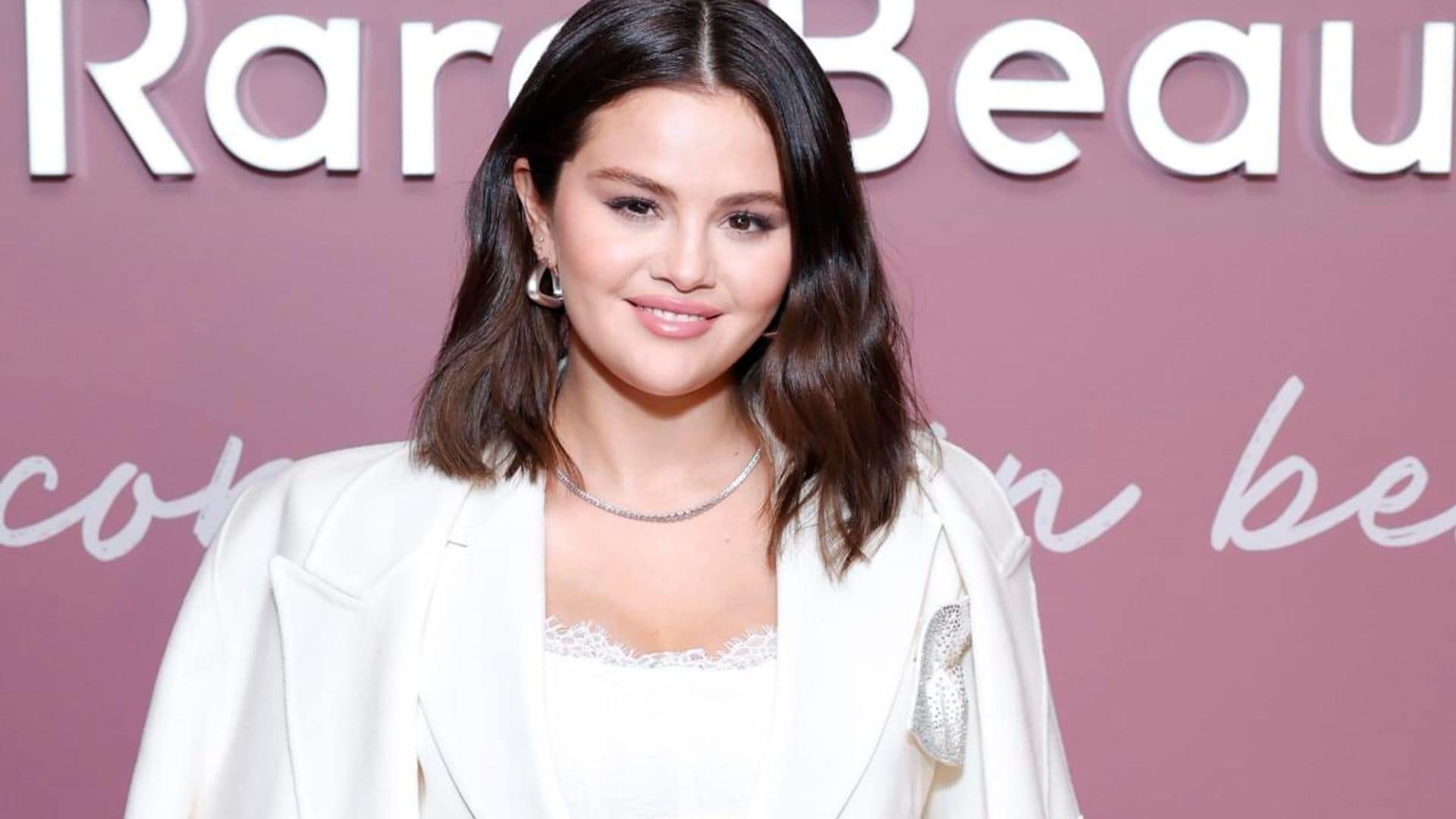 Selena Gomez looks unbothered in stunning white corset and pantsuit amid controversy