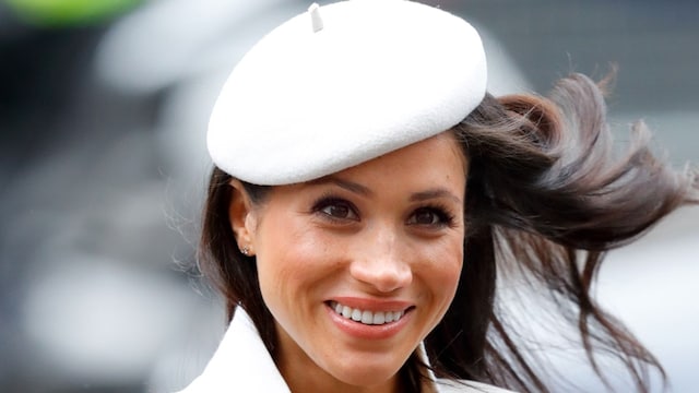 Meghan Markle trooping the colour