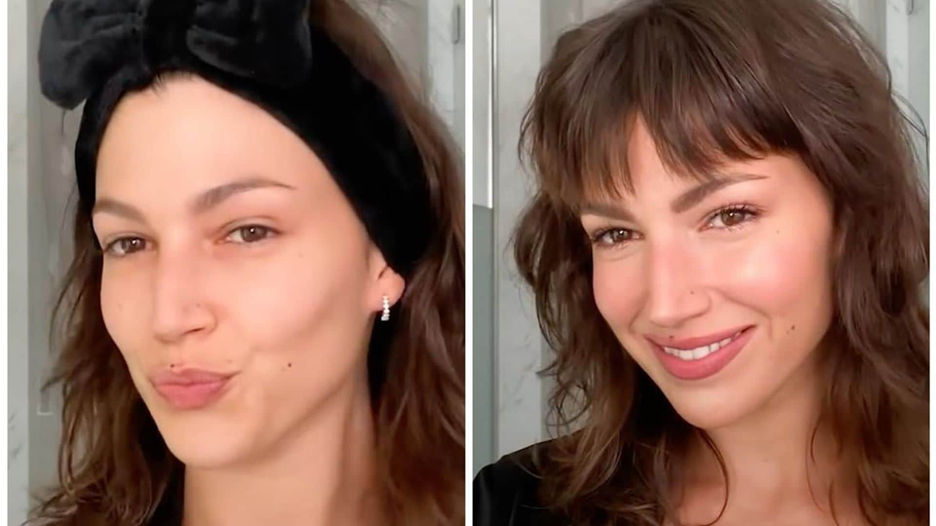 Úrsula Corberó pink makeup routine is perfect for people with super sensitive skin