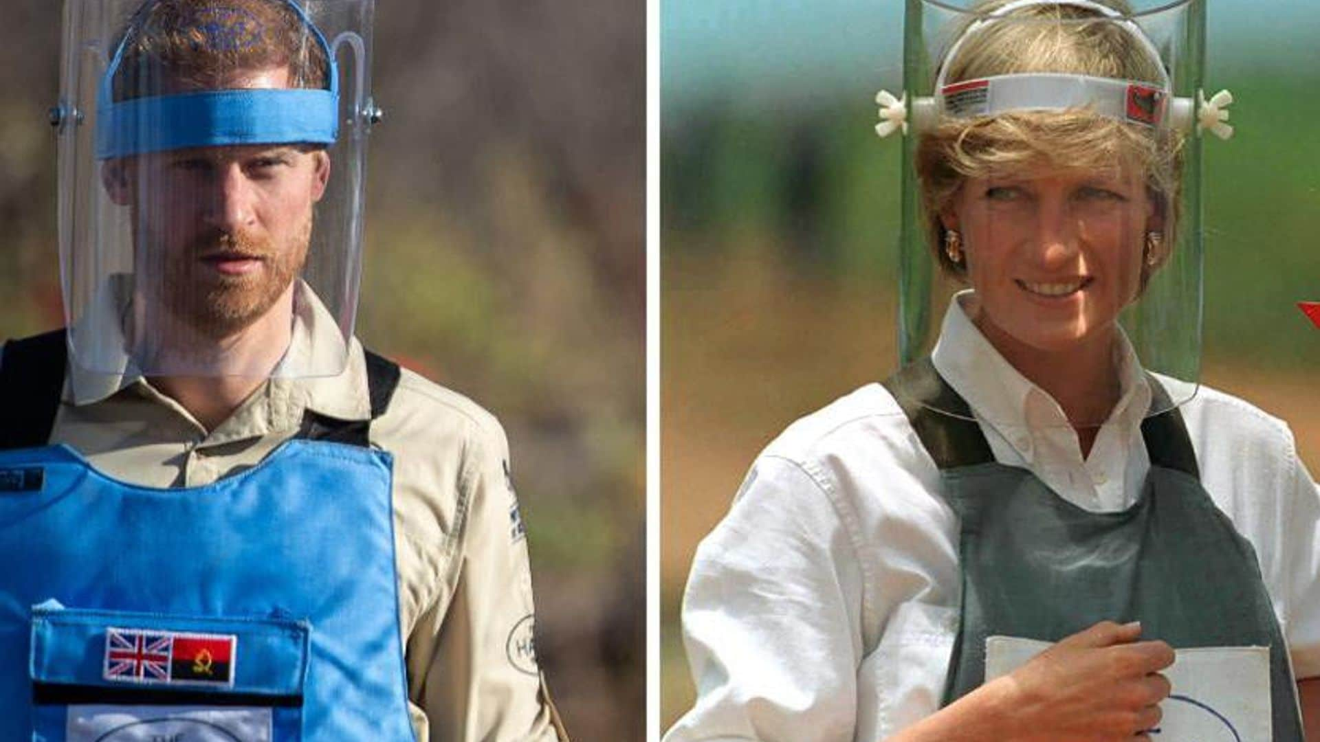 Prince Harry emotionally retraces Princess Diana's steps on royal tour