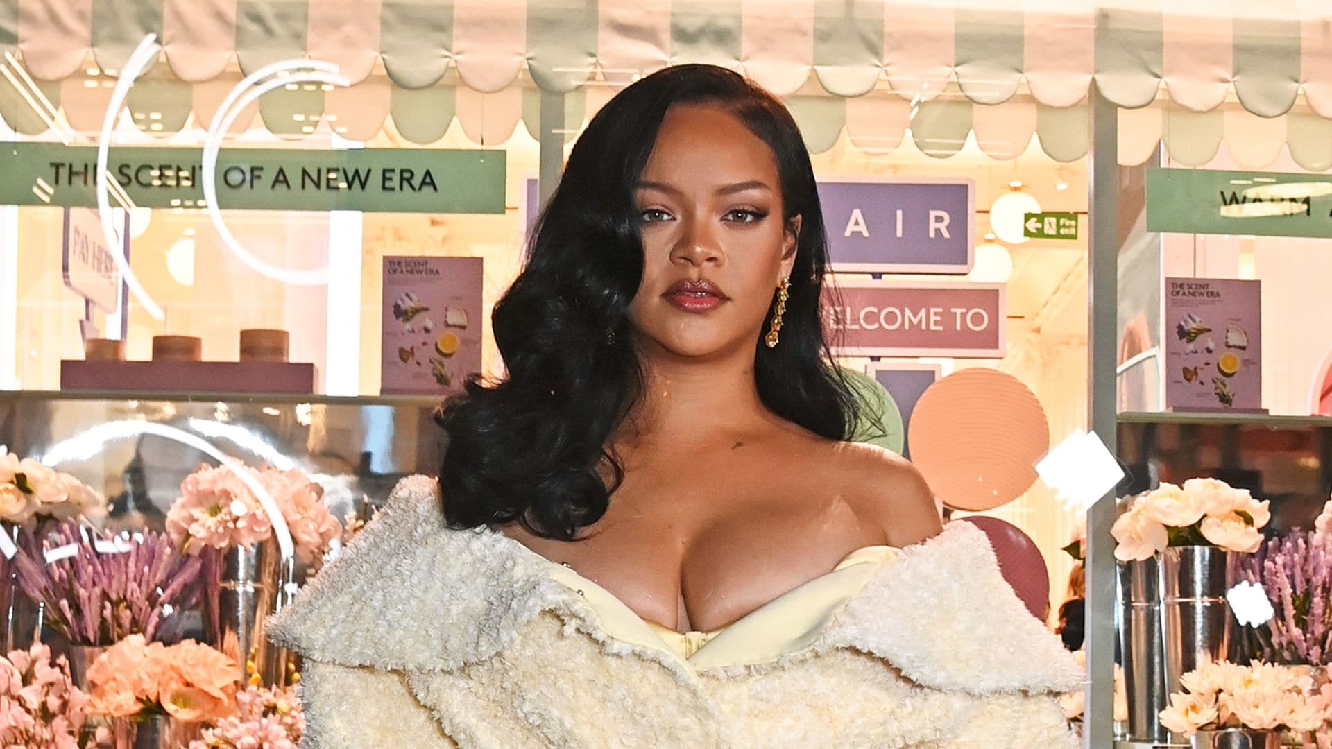 Rihanna introduces spacore aesthetic while launching her haircare brand in London