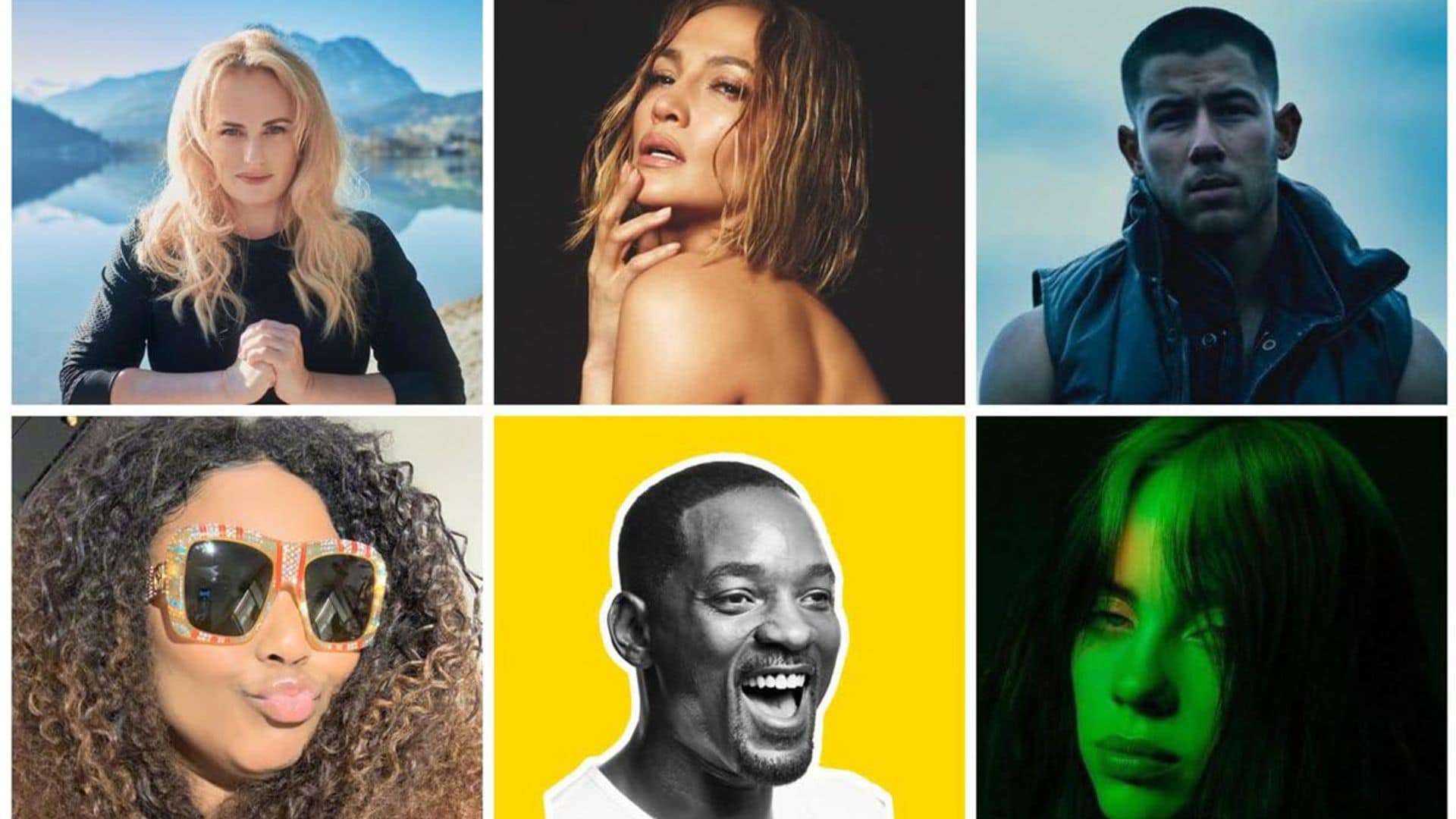 The 10 best celebrity TikToks of the week: JLo, Billie Eilish, Sebastian Yatra, Will Smith, and more