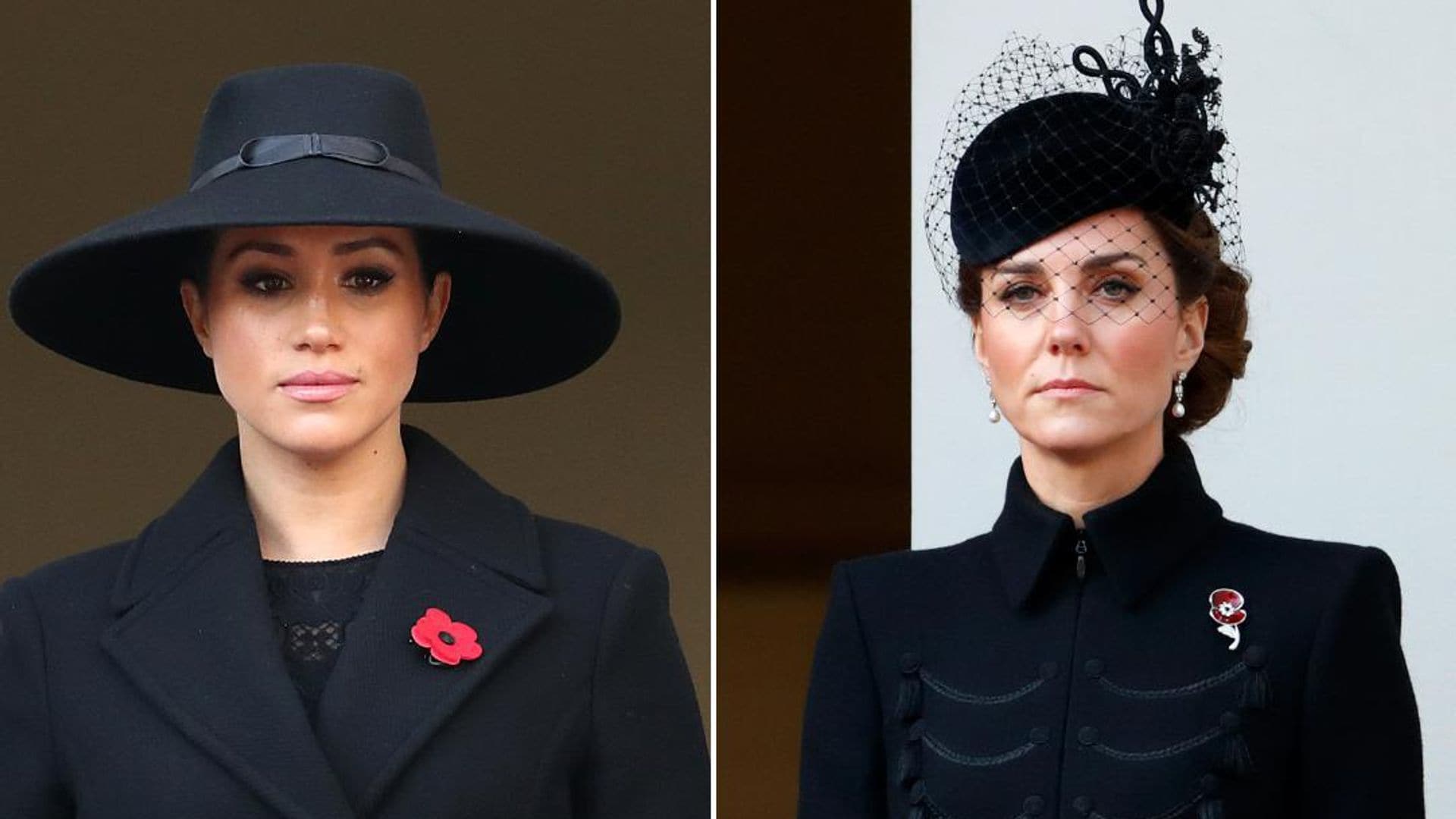 Meghan Markle and Kate Middleton Remembrance Day 2019