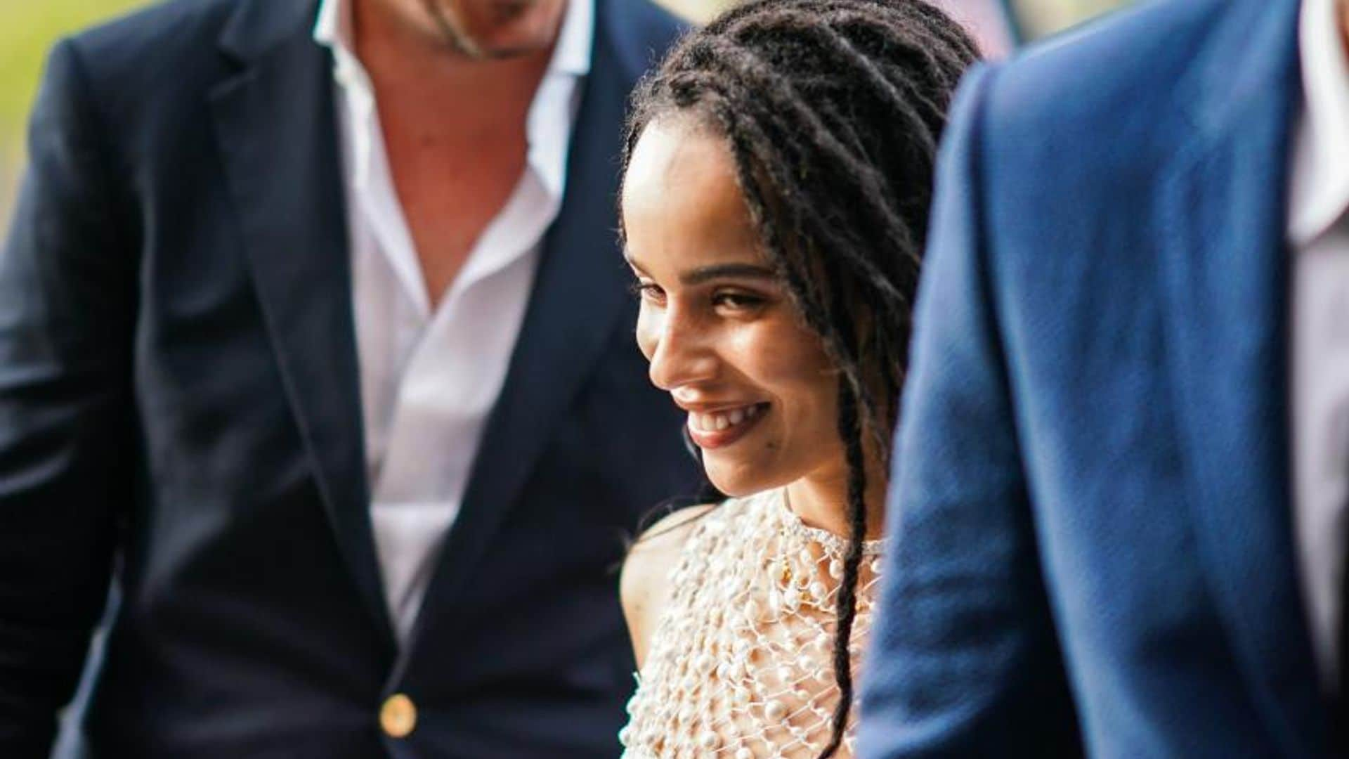 Zoe Kravitz and Karl Glusman wedding