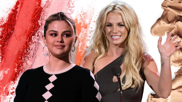 Selena Gomez treats Britney Spears to her favorite makeup items from Rare Beauty