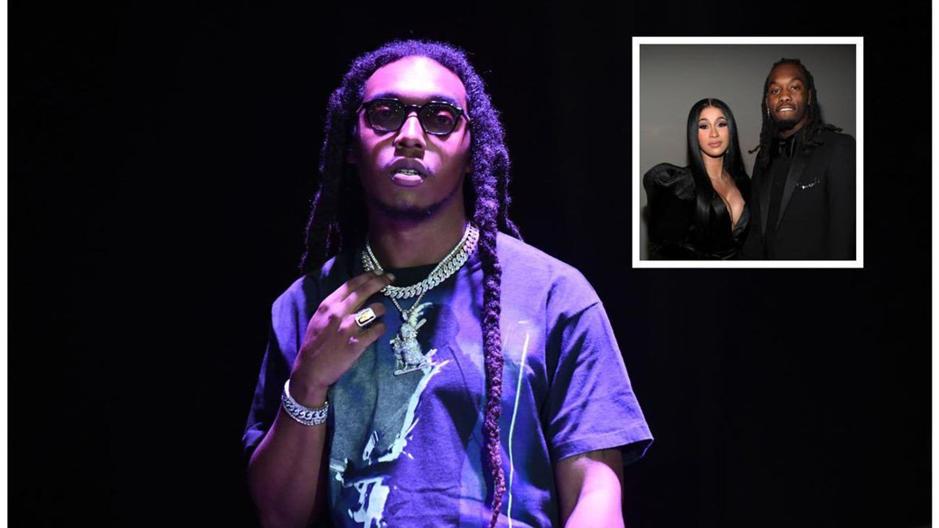 Cardi B and Offset react to Takeoff’s tragic death