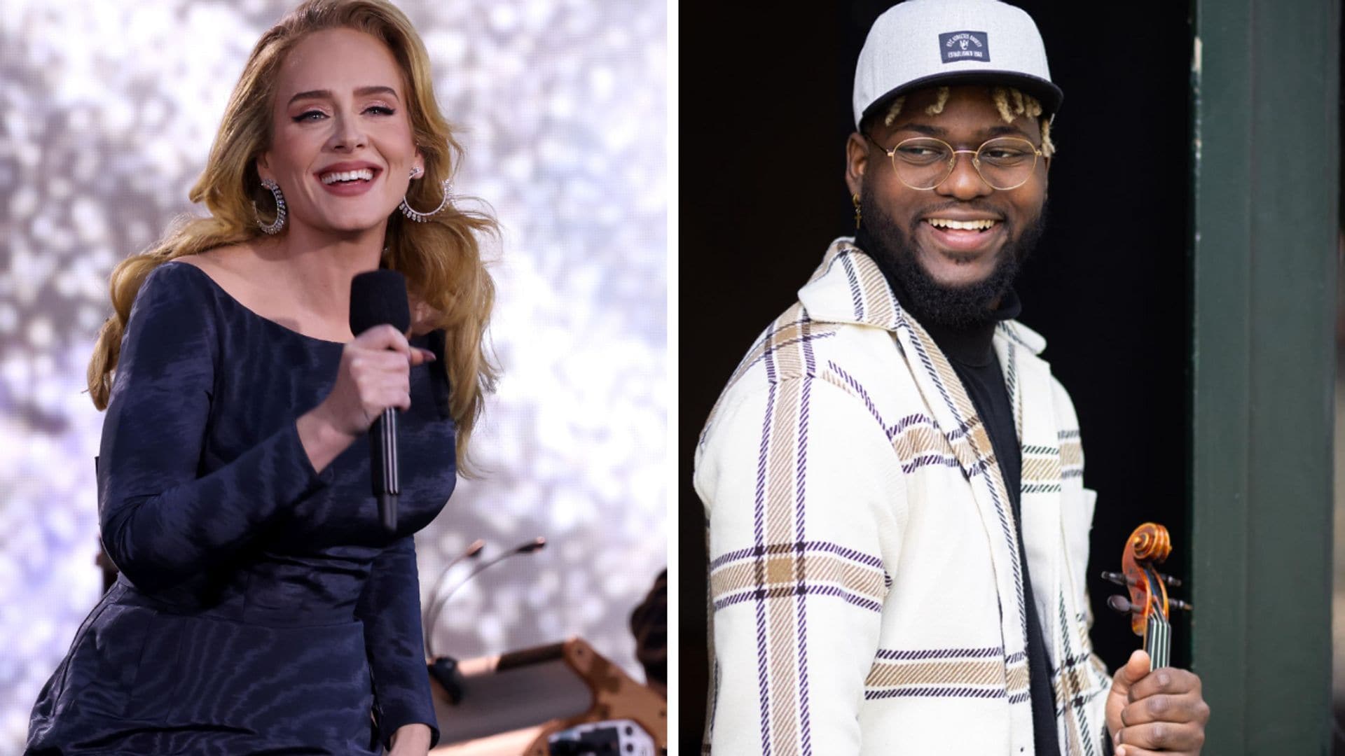 Adele chose Dominican violinist José Francisco Pérez Colón to perform in ten of her concerts in Germany