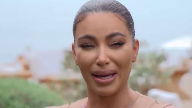 Kim Kardashian's iconic crying face