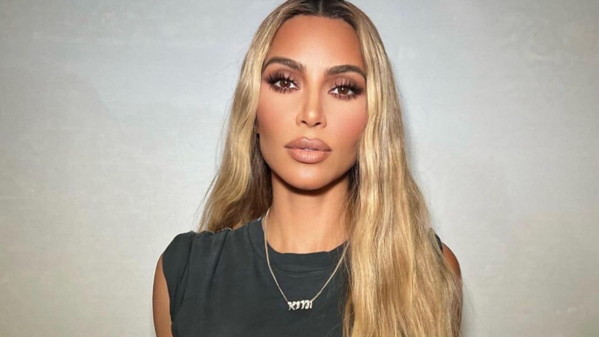 Kim Kardashian poses in nude bodysuit inspired by Britney Spears’ ‘Toxic’