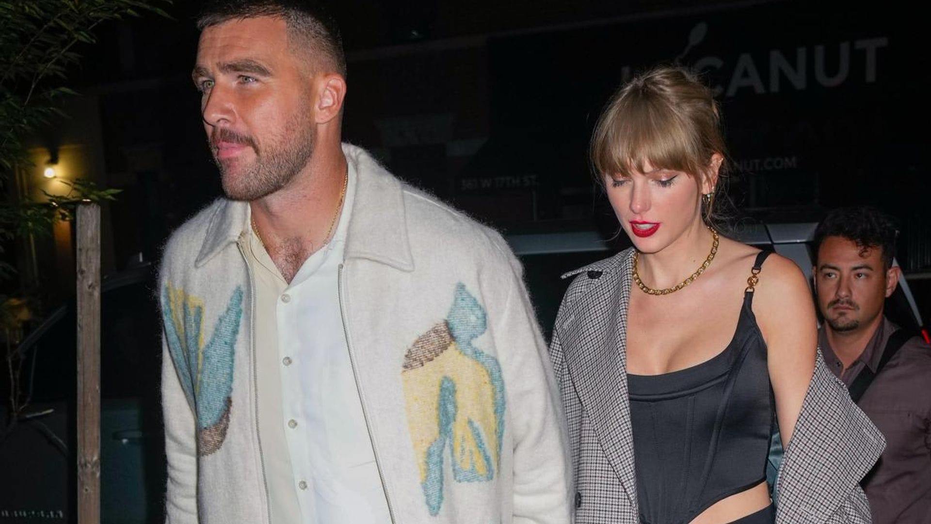Taylor Swift and Travis Kelce attended Madonna’s Oscar party