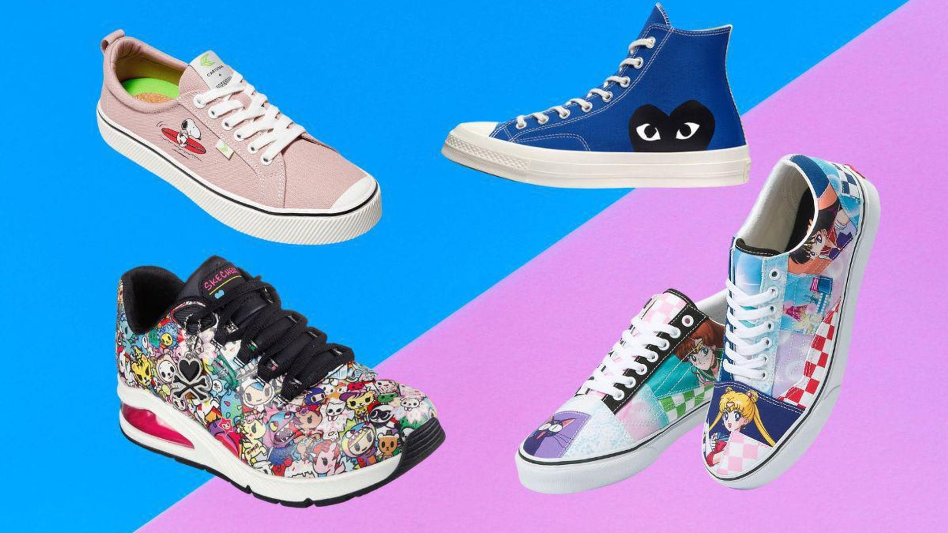 These fun sneakers collabs are perfect for a back-to-school look