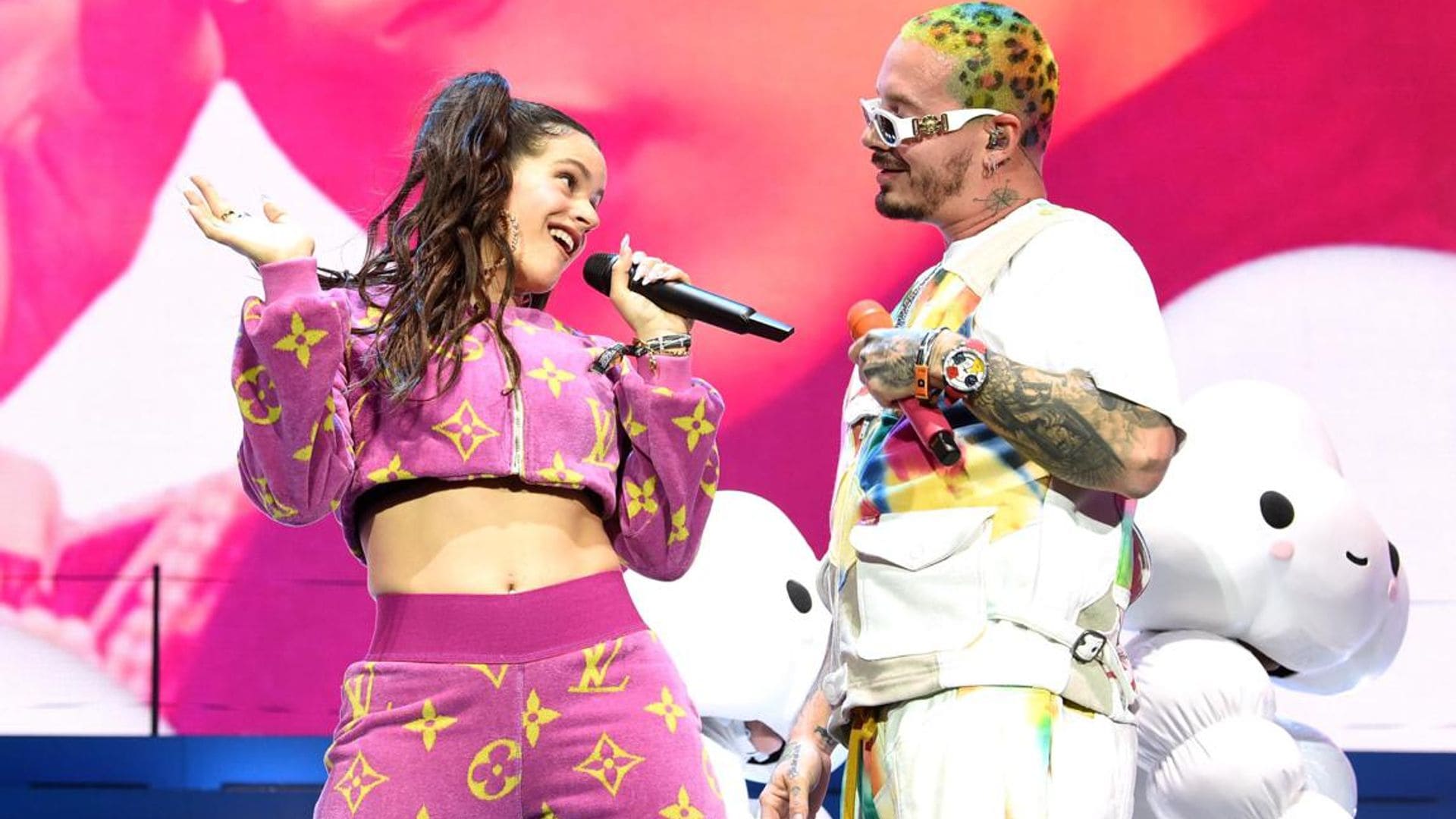 Rosalia and J Balvin