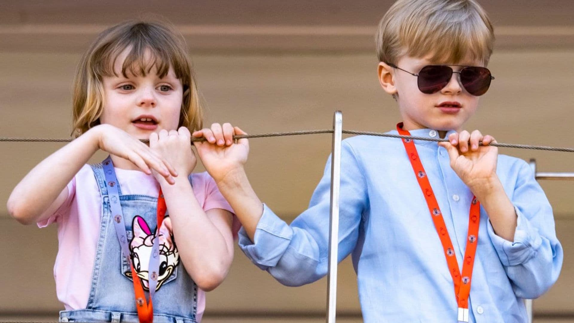 Princess Charlene’s twins attend the Monaco E-Prix: See all of the best photos