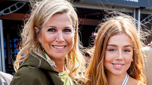 Queen Maxima and daughter Princess Alexia of the Netherlands