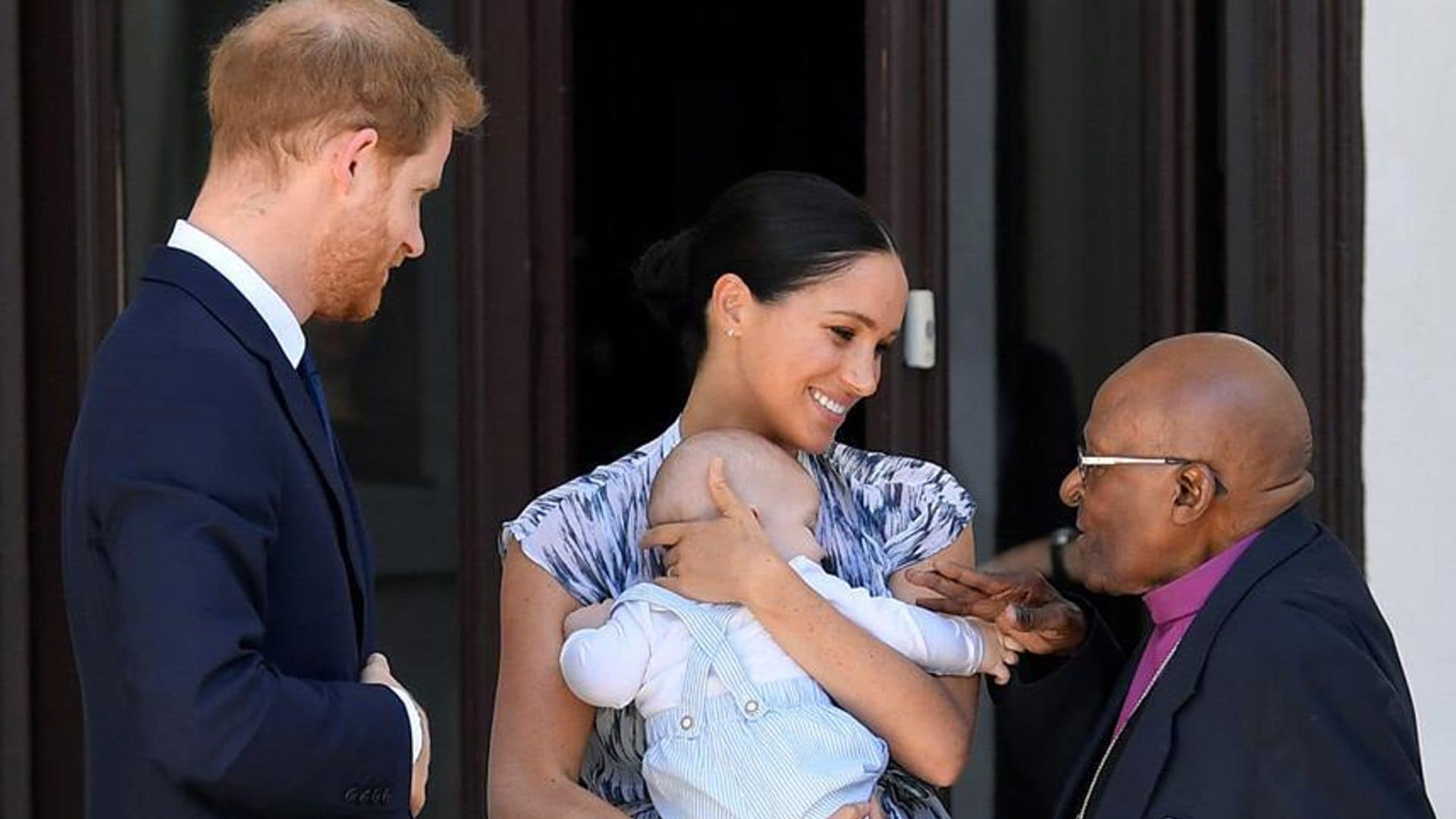 Baby Archie SA debut Desmond Tutu
