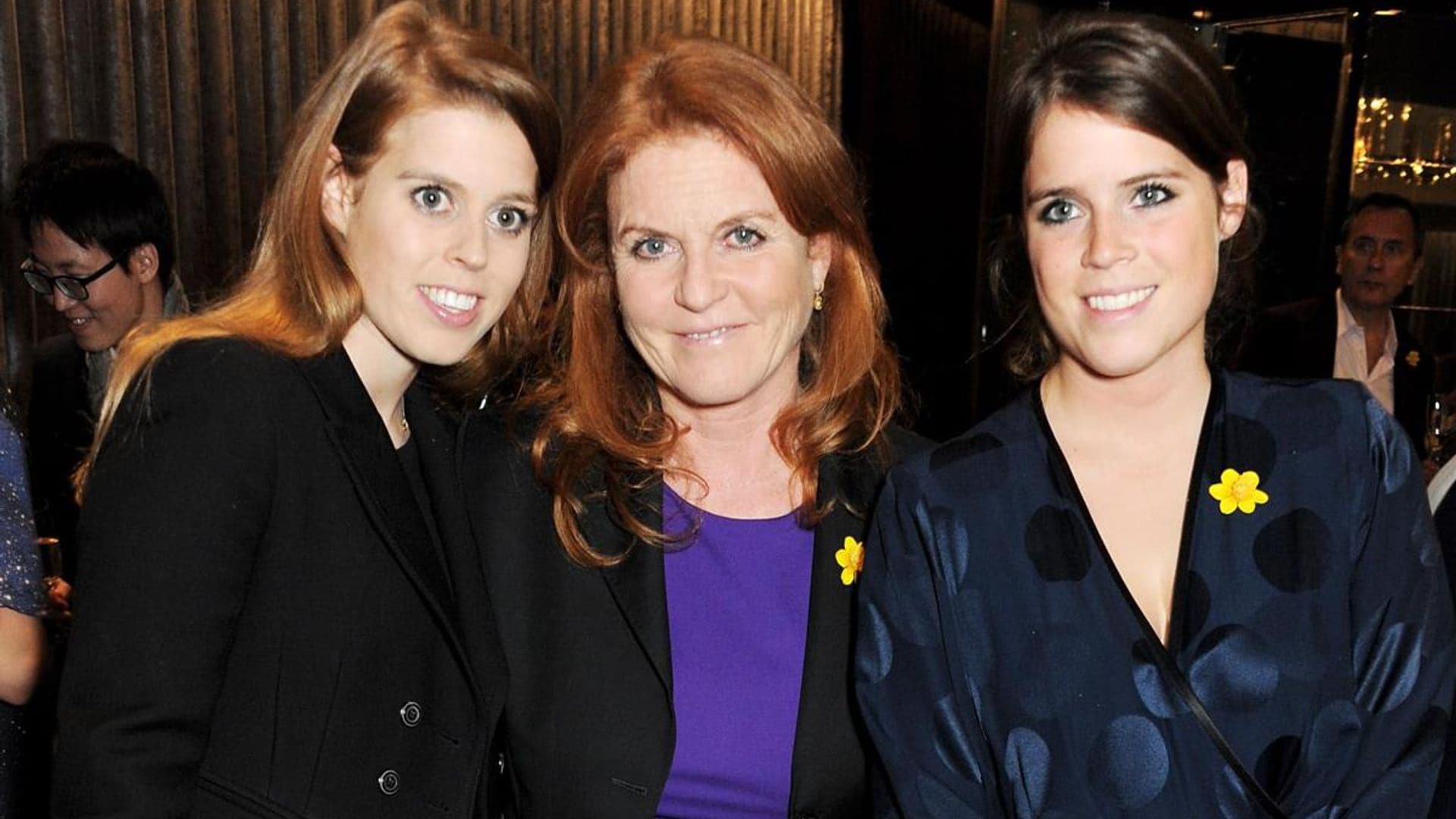 Princesses Beatrice and Eugenie’s mom says ‘no one wants to see a grumpy Princess’