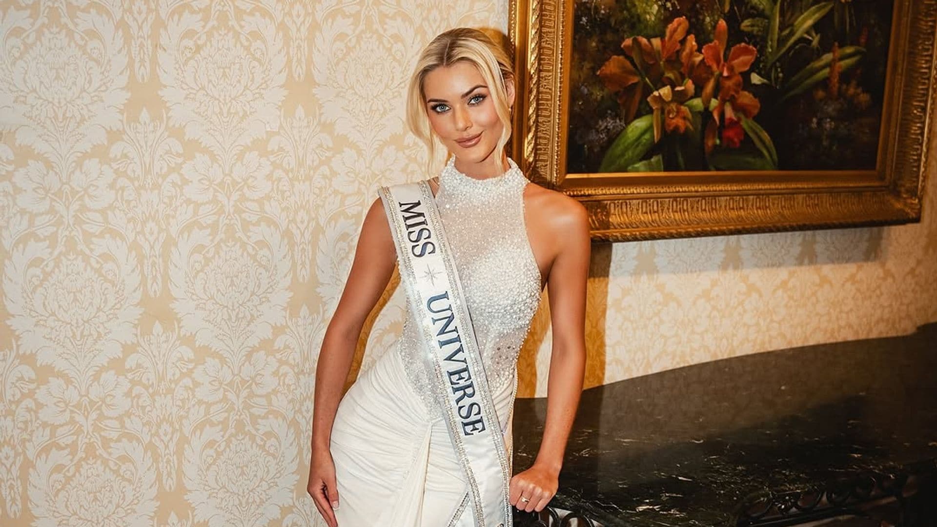 Miss Universe 2024, Victoria Kjær Theilvig, was among the attendees at the 'Hispanic Inaugural Ball'