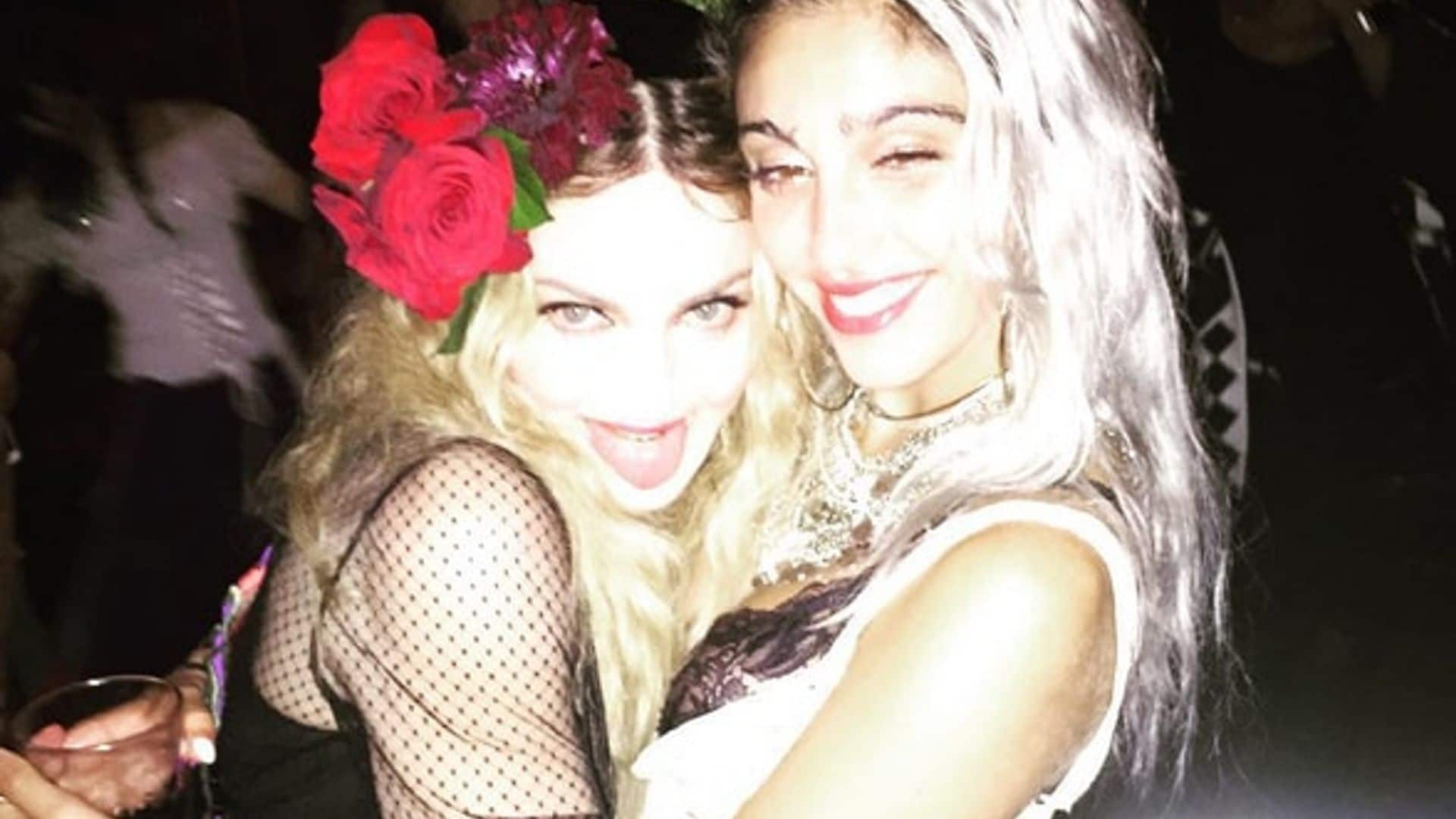 Madonna parties with Lourdes at gypsy-themed birthday bash