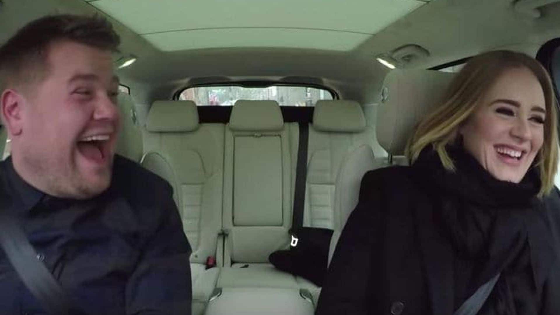 Watch: Adele's Carpool Karaoke rap skills are going to blow your mind
