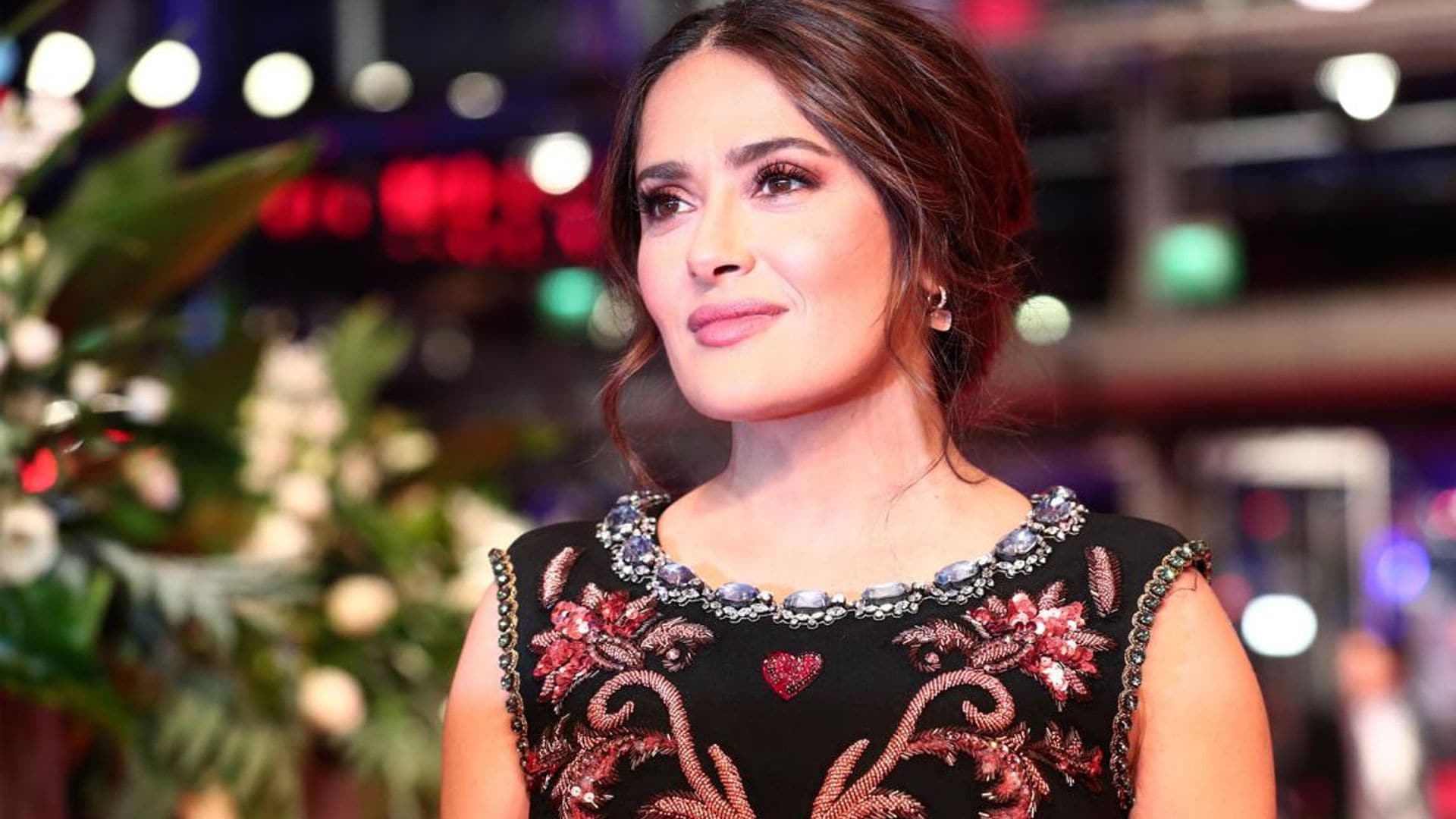Salma Hayek shares rare photo with brother and they’re basically twins