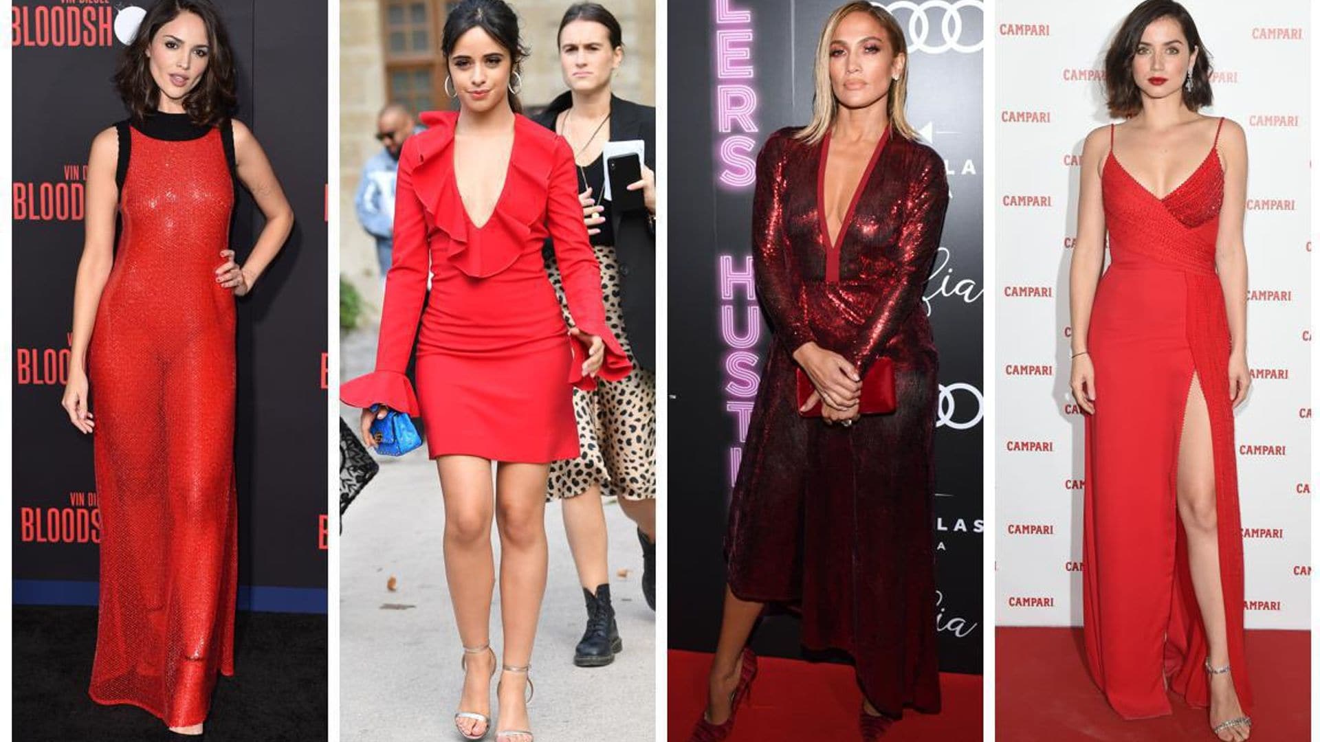 From Jennifer Lopez to Ana de Armas: top latina celebrities show us how to rock in red