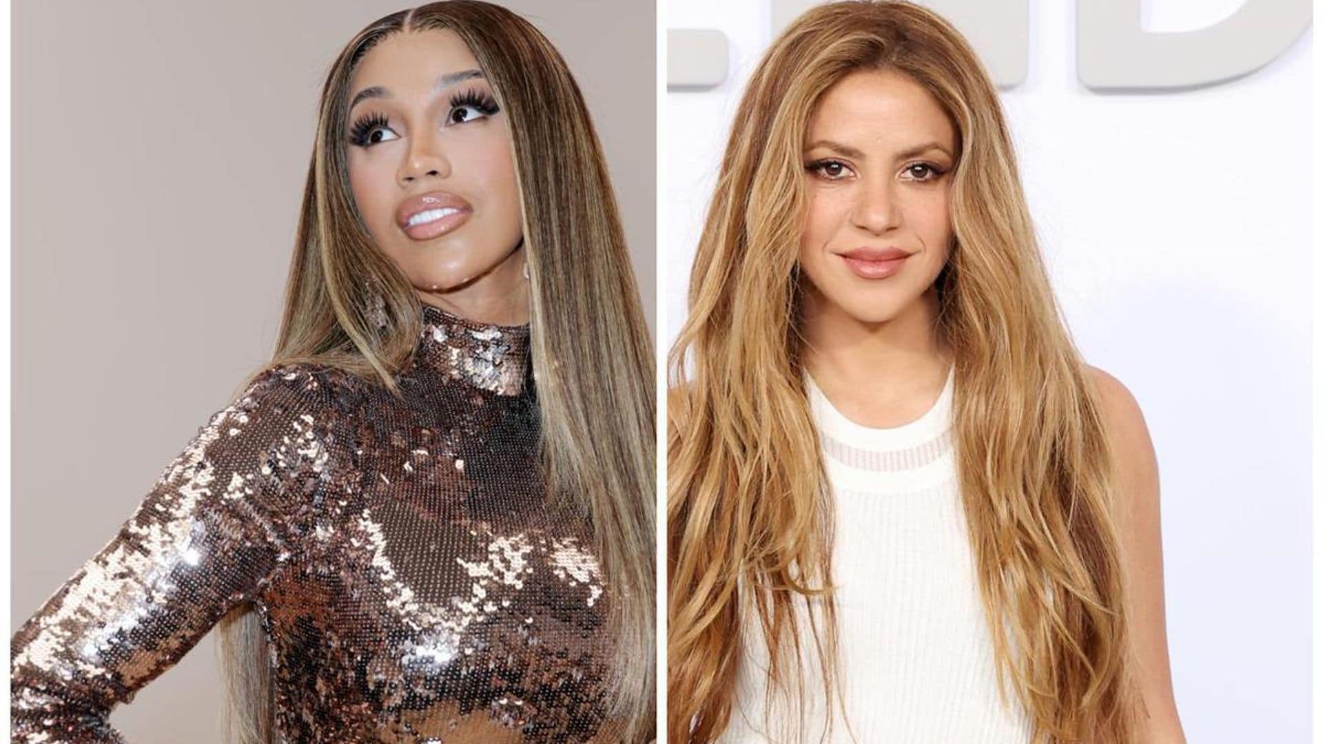 Cardi B praises Shakira and sings her songs after meeting her in Paris: ‘Life is so crazy’
