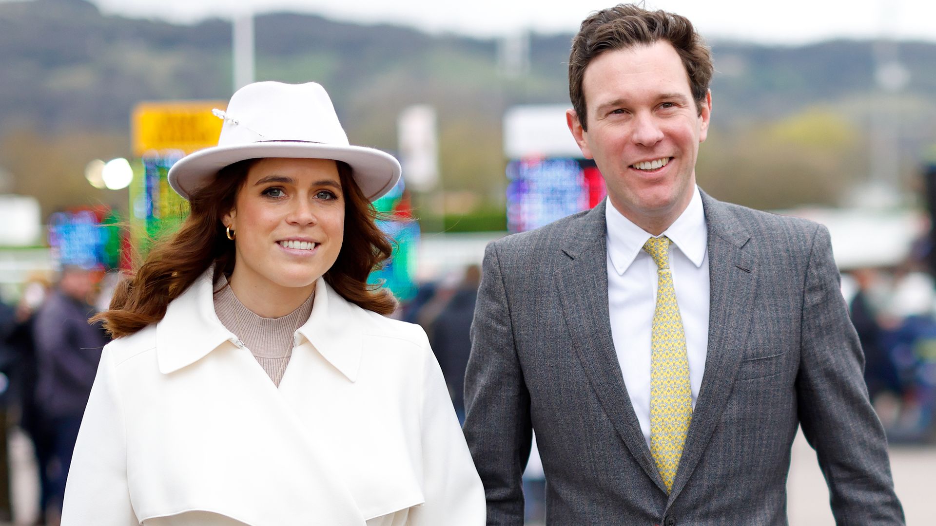 Princess Eugenie kisses husband Jack Brooksbank in romantic photo