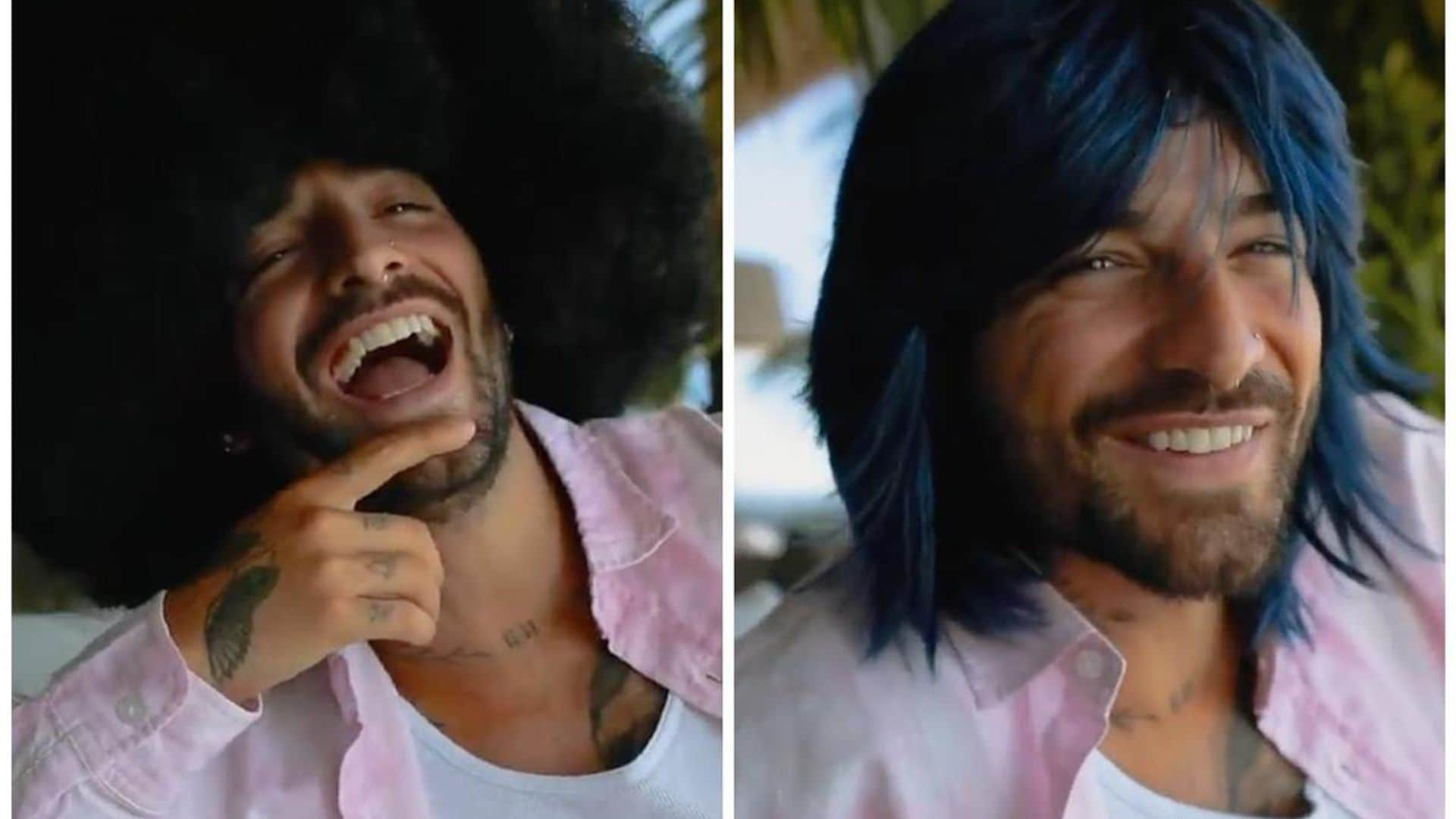 Maluma shopping spree goes wrong! Star tries to disguise while shopping his new collection at Macy’s