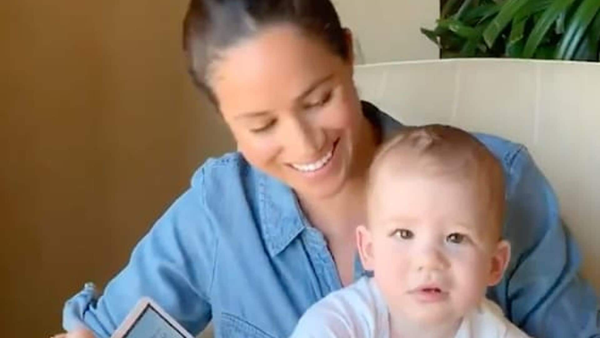 The hidden meaning behind baby Archie’s birthday book read by Meghan Markle