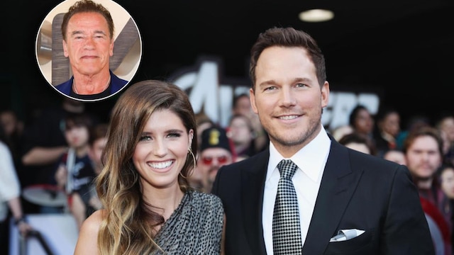 Katherine Schwarzenegger and newborn baby receive visit from proud grandfather Arnold Schwarzenegger