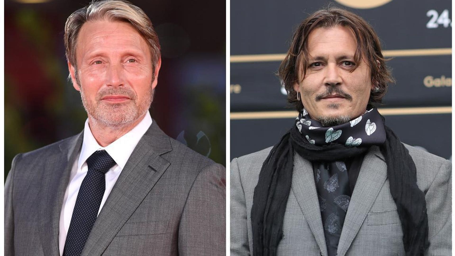 Mads Mikkelsen and Johnny Depp