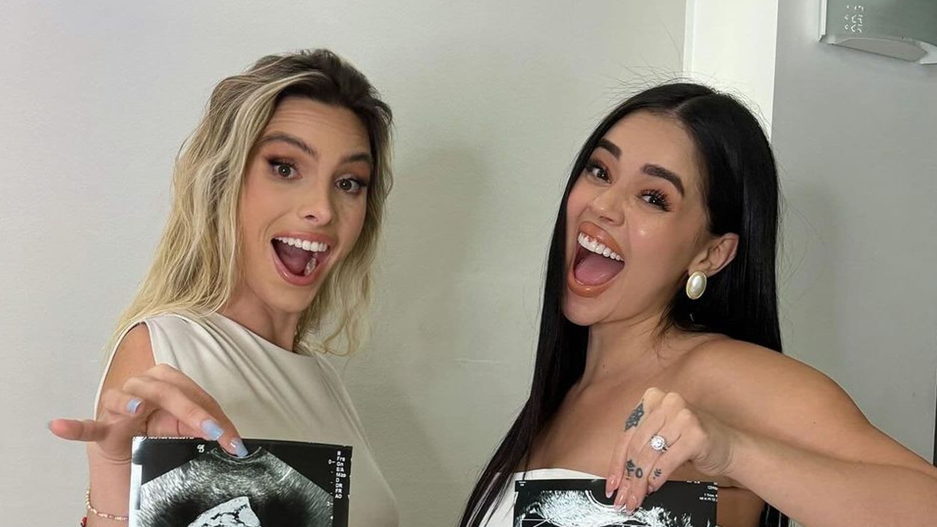 Lele Pons and La Segura share photos of ultrasounds