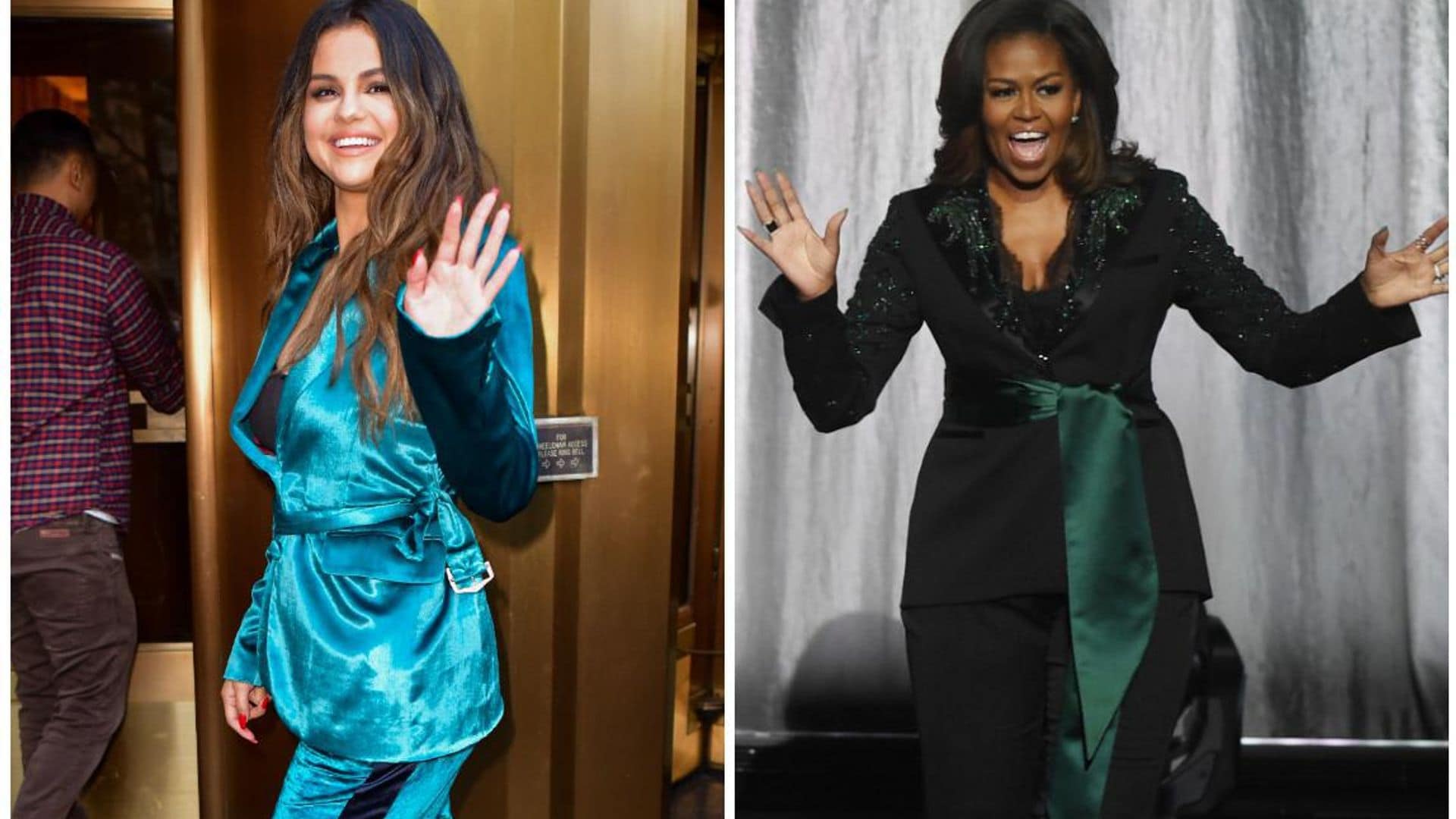 Selena Gomez, Michelle Obama, voting initiative