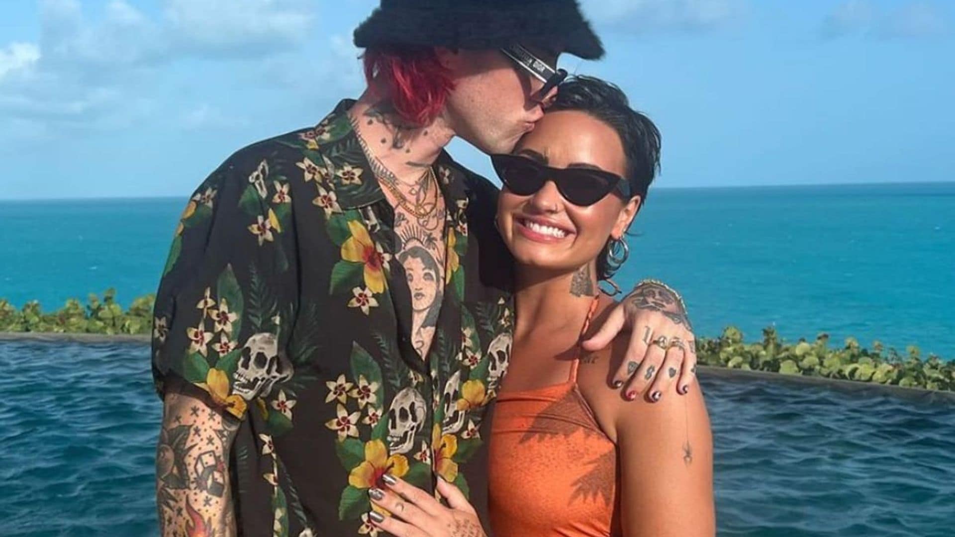 Demi Lovato shares sweet photos with new boyfriend: ‘I’ve never smiled so much’