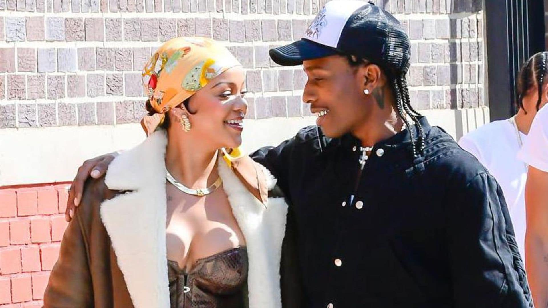 Rihanna and A$AP Rocky reportedly celebrated a baby shower before welcoming their firstborn in May