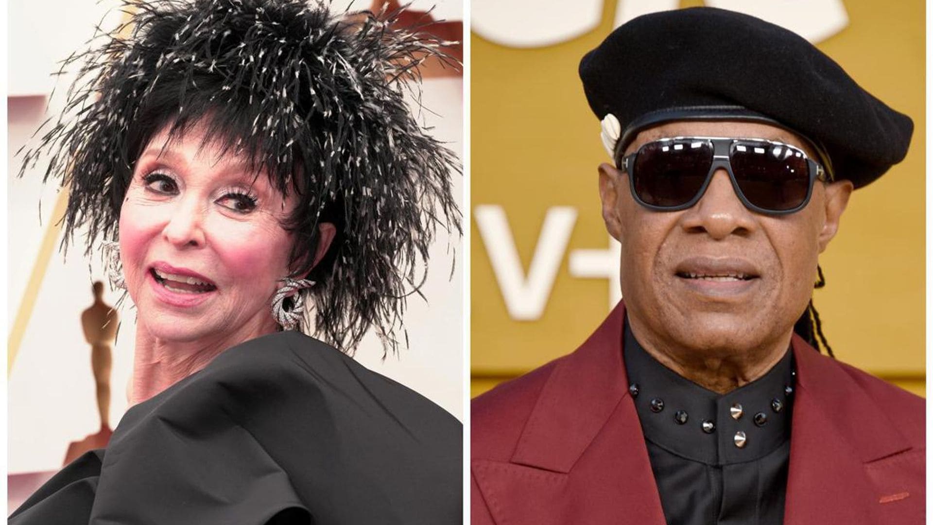 Rita Moreno surprised Steve Wonder by singing him 'Happy Birthday' during a gala