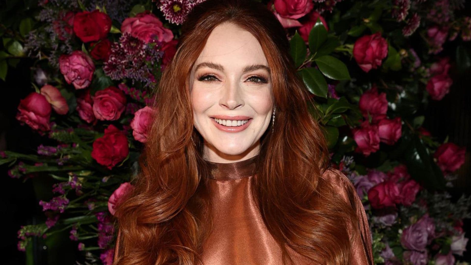 Lindsay Lohan supports siblings at NYFW: Check out her stunning silk outfit