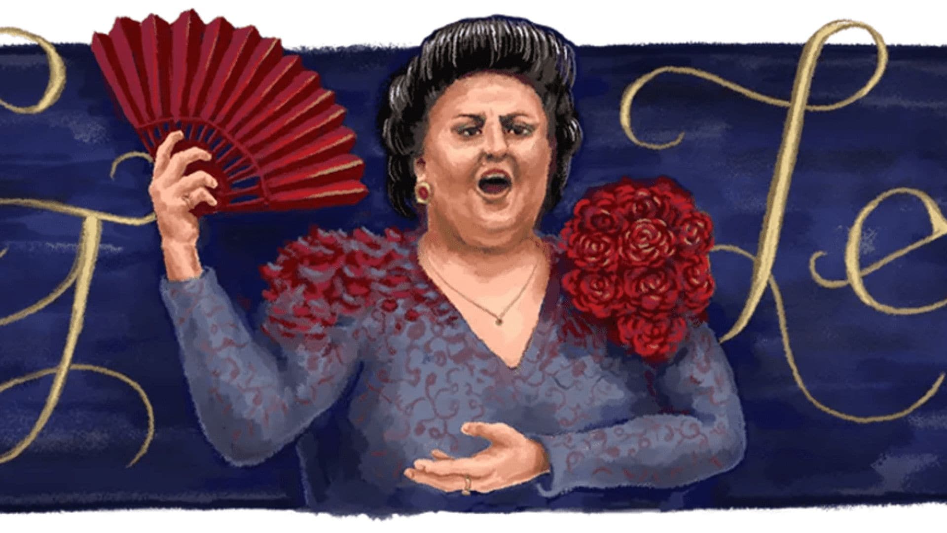 Google Doodle honors Spanish opera star Montserrat Caballé’s 89th birthday