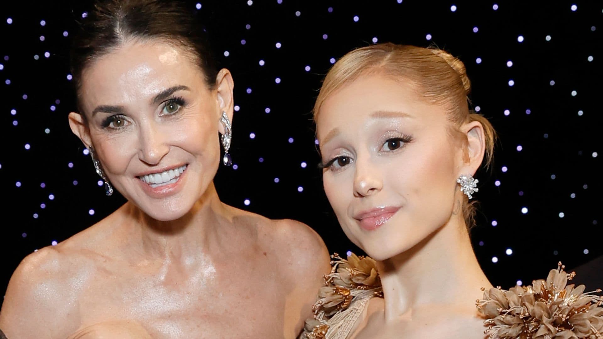 Demi Moore and Ariana Grande’s sweet moment ahead of the Oscars: Their latest looks