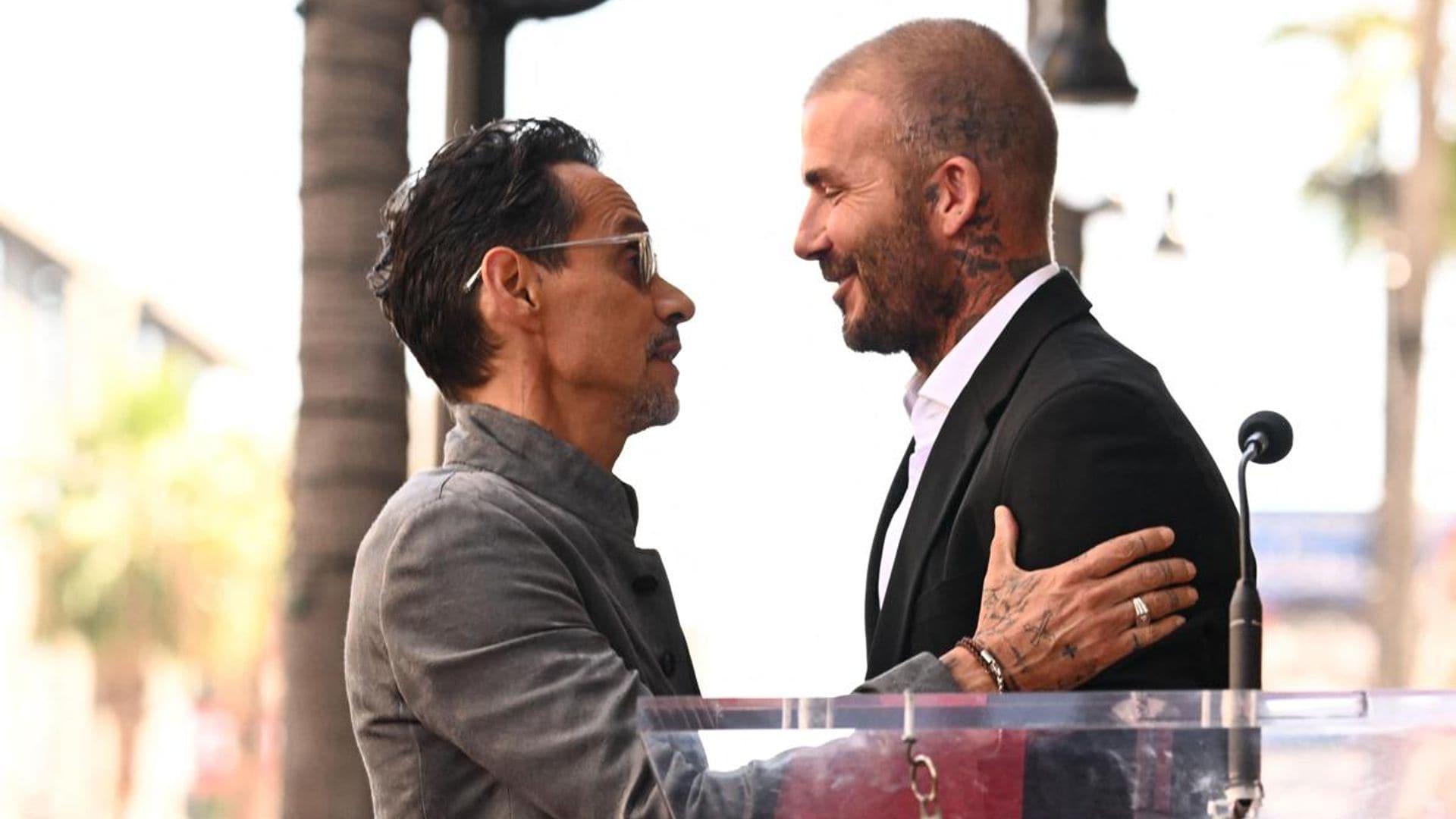 David Beckham celebrates ‘brother’ Marc Anthony on his 55th birthday