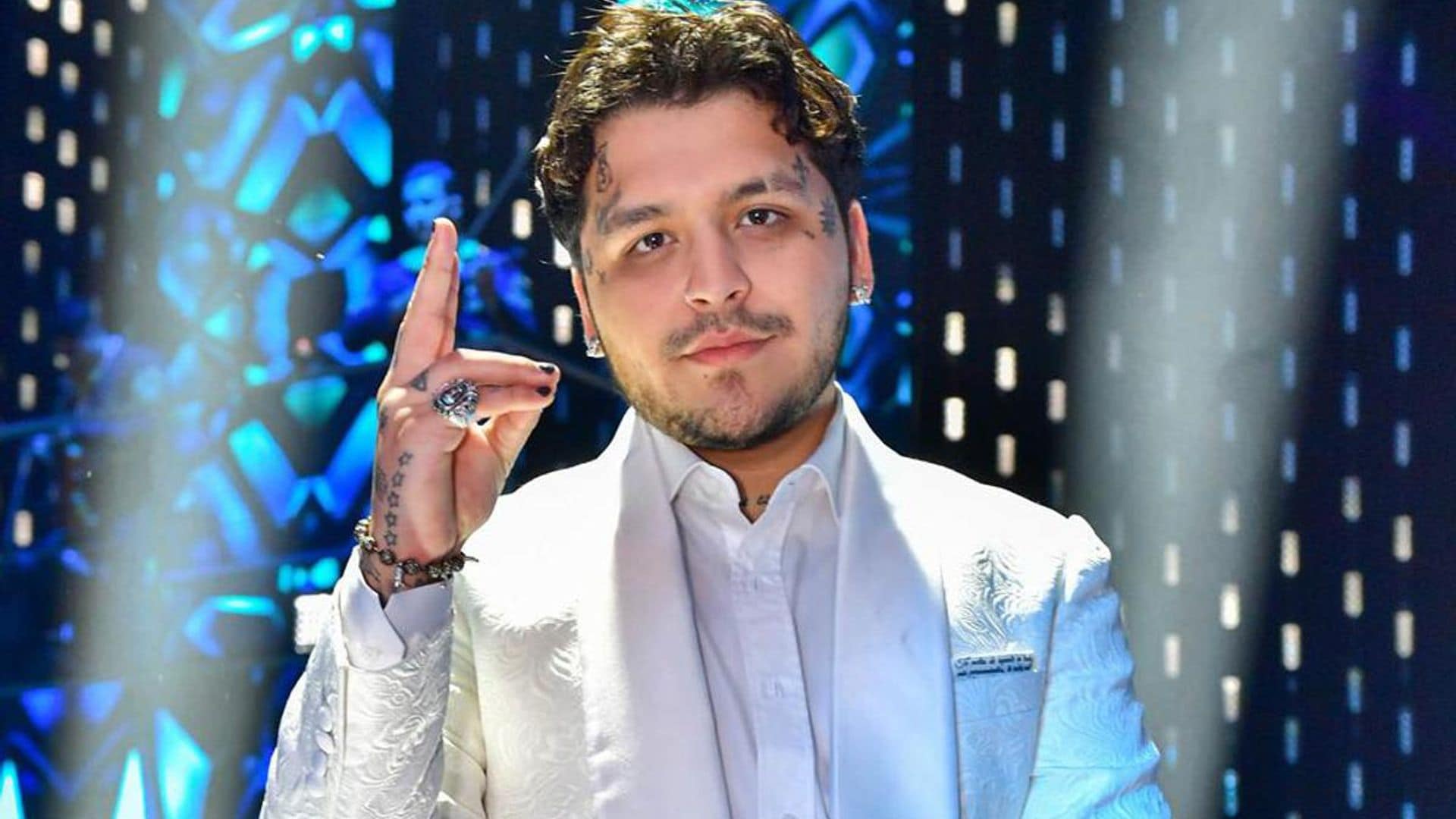 Christian Nodal reveals he used to feel insecure without luxurious clothes and expensive cars