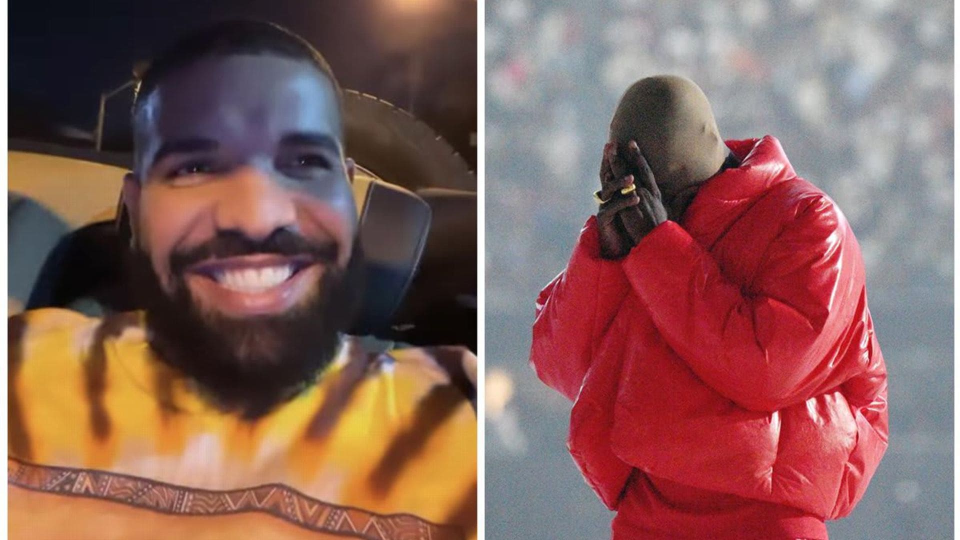 Drake laughs after finding out Kanye West ‘leaked’ his address - here’s why they’re fighting again